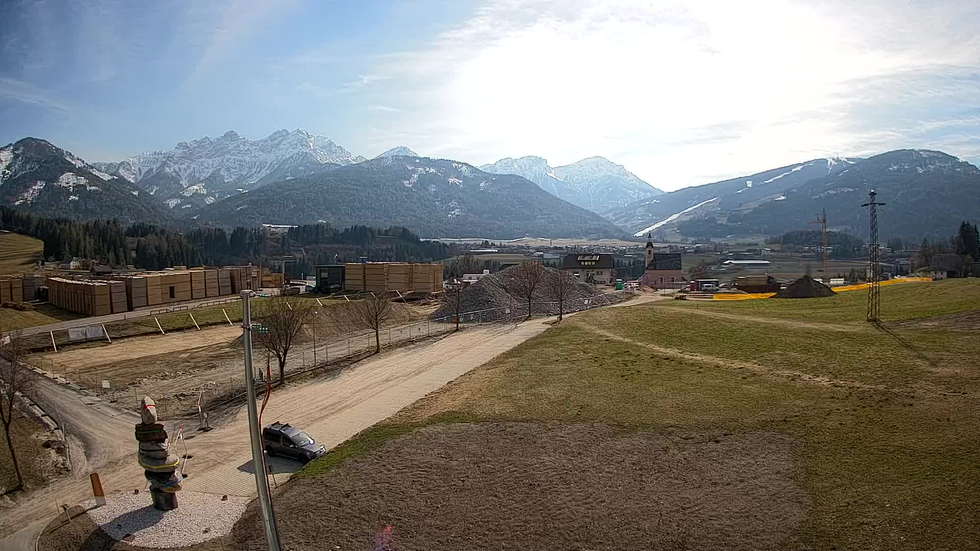 Webcam Rasun / Plan de Corones – Vista live dalla Valle di Anterselva