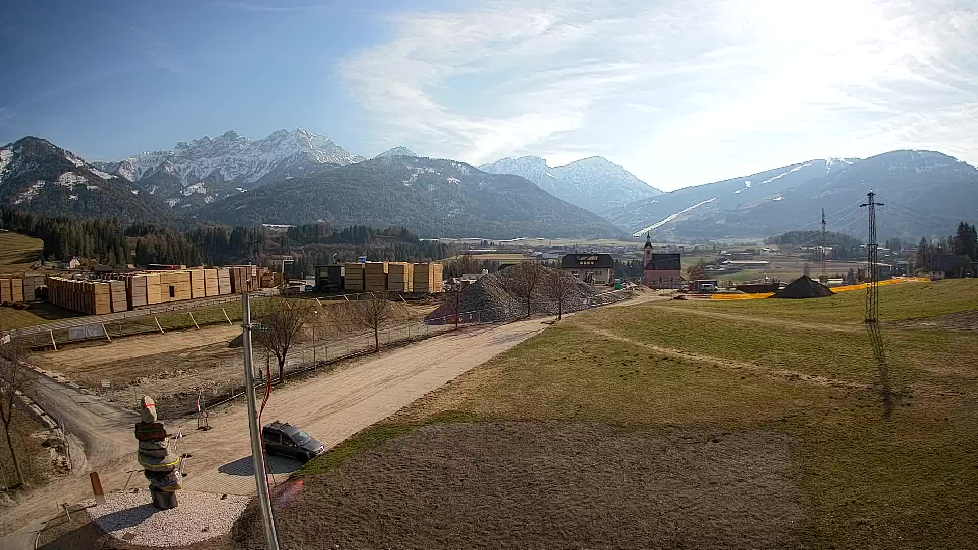 Webcam Rasun / Plan de Corones – Vista live dalla Valle di Anterselva