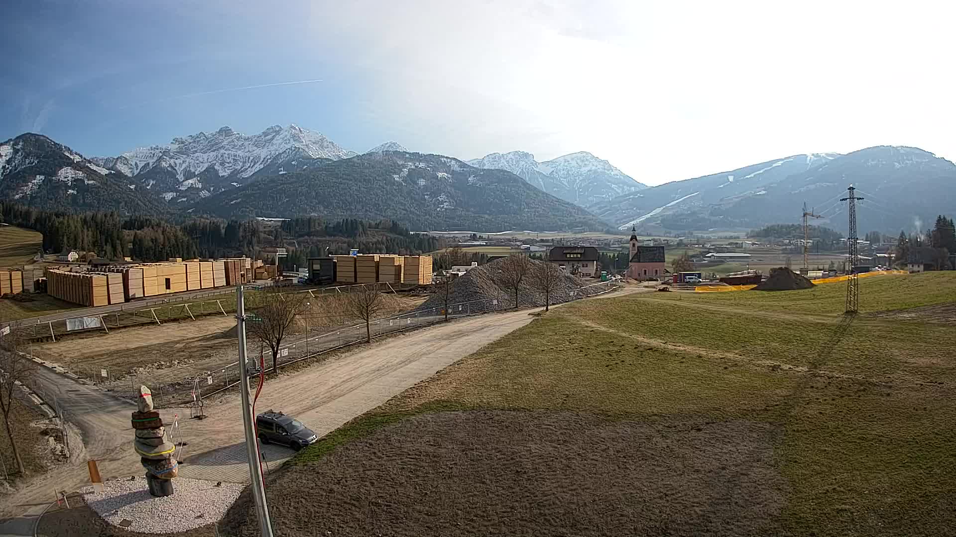 Webcam Rasun / Plan de Corones – Vista live dalla Valle di Anterselva