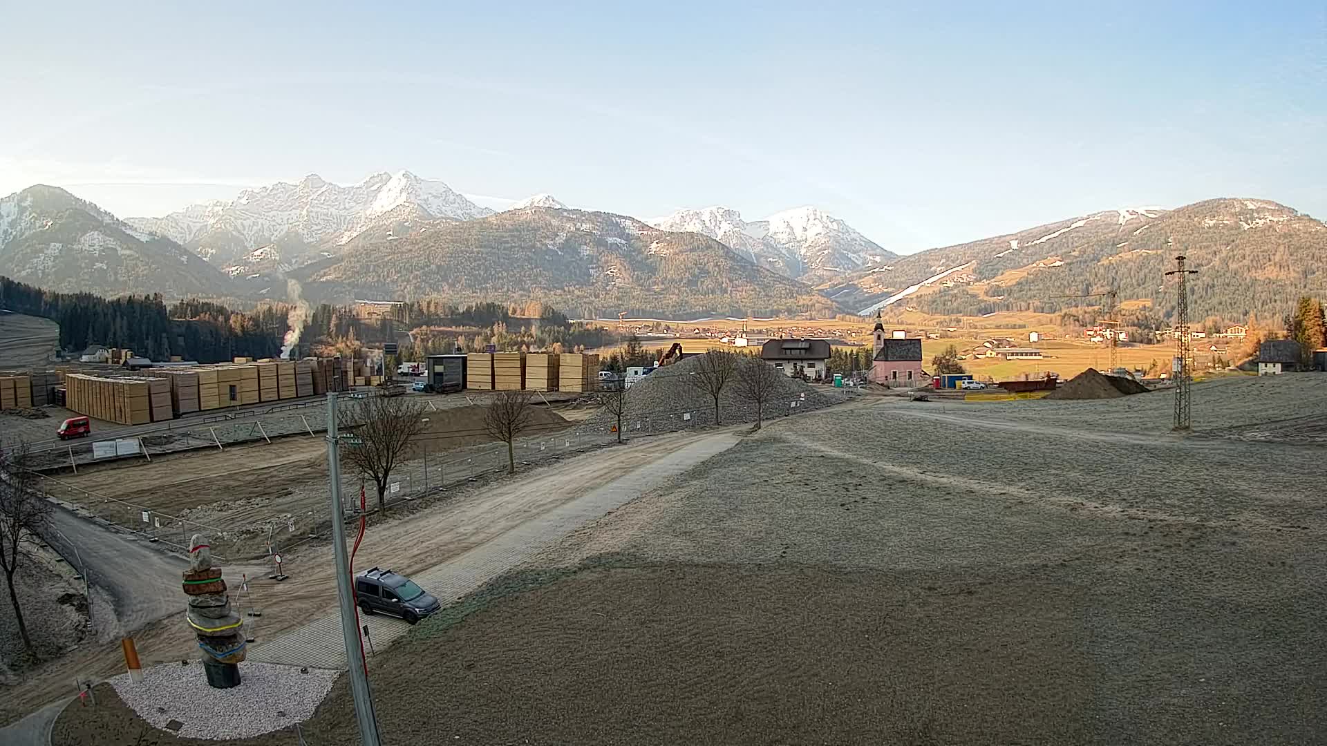 Webcam Rasun / Plan de Corones – Vista live dalla Valle di Anterselva