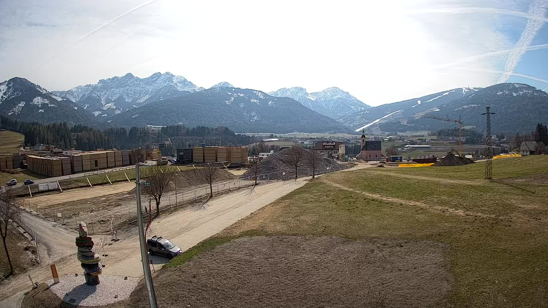 Webcam Rasun / Plan de Corones – Vista live dalla Valle di Anterselva