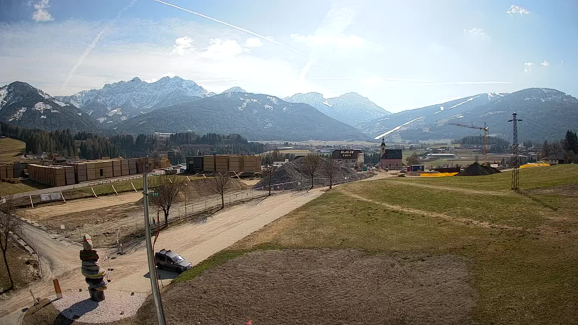 Webcam Rasun / Plan de Corones – Vista live dalla Valle di Anterselva