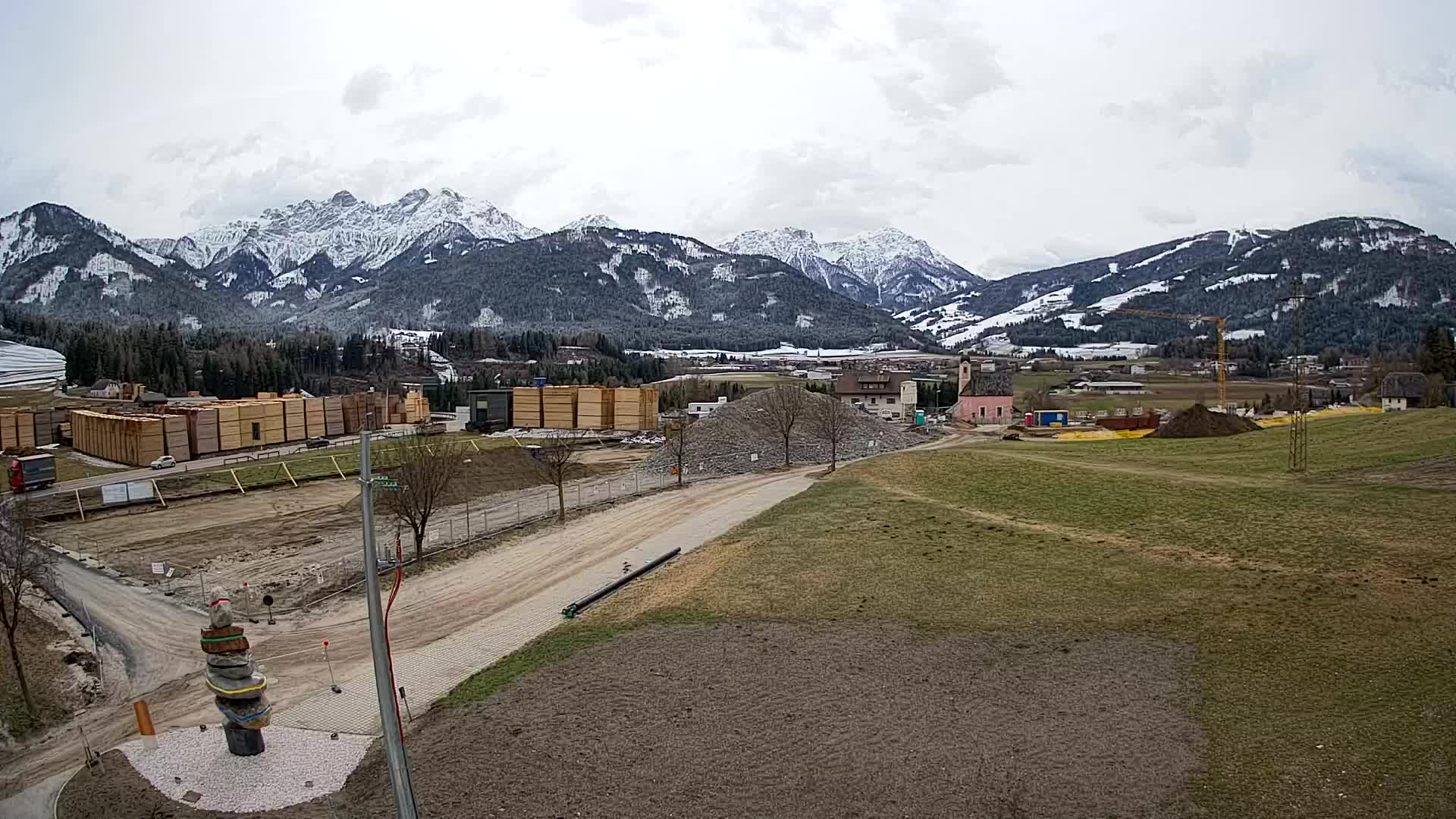 Webcam Rasun / Plan de Corones – Vista live dalla Valle di Anterselva