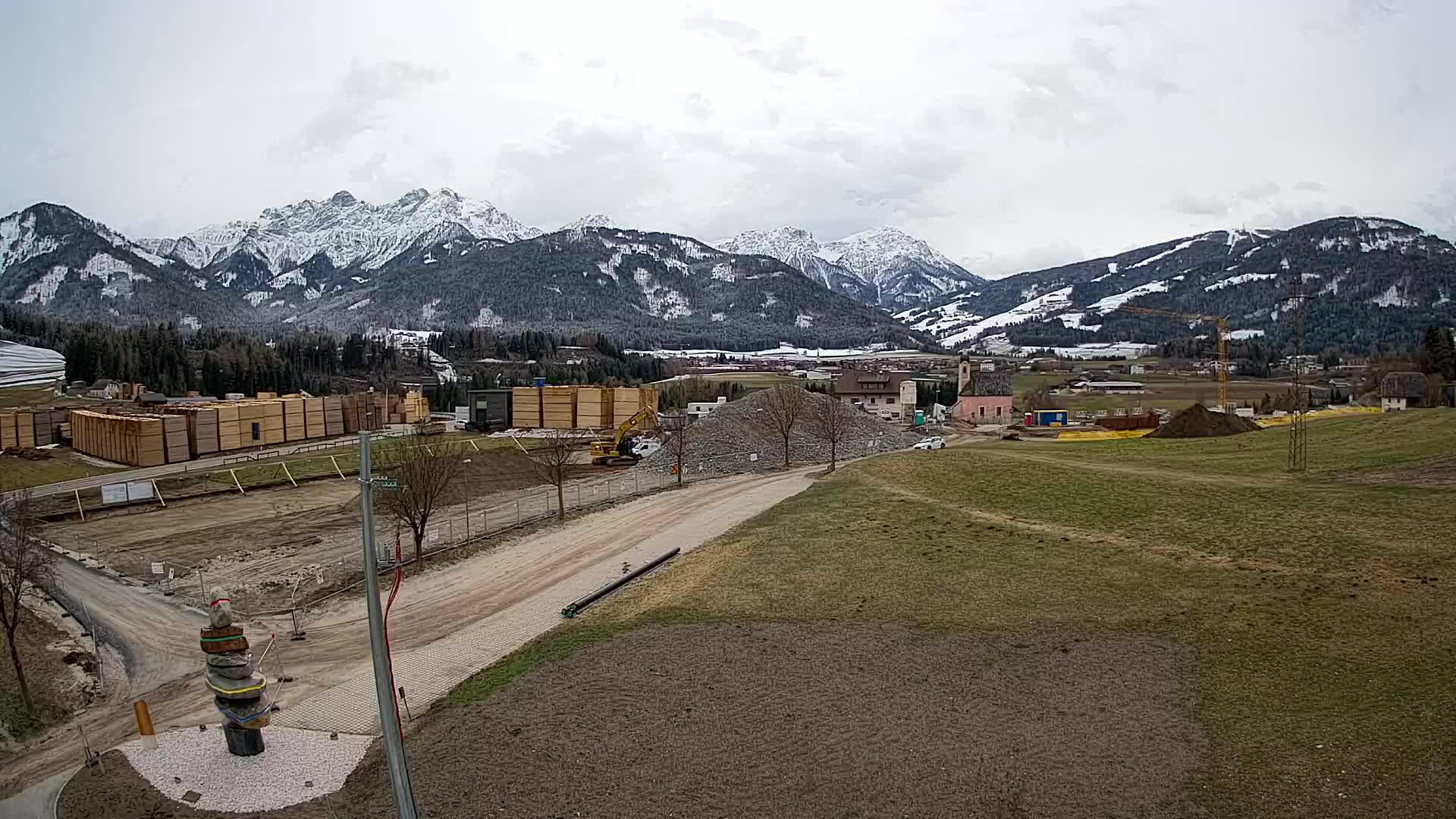 Webcam Rasun / Plan de Corones – Vista live dalla Valle di Anterselva