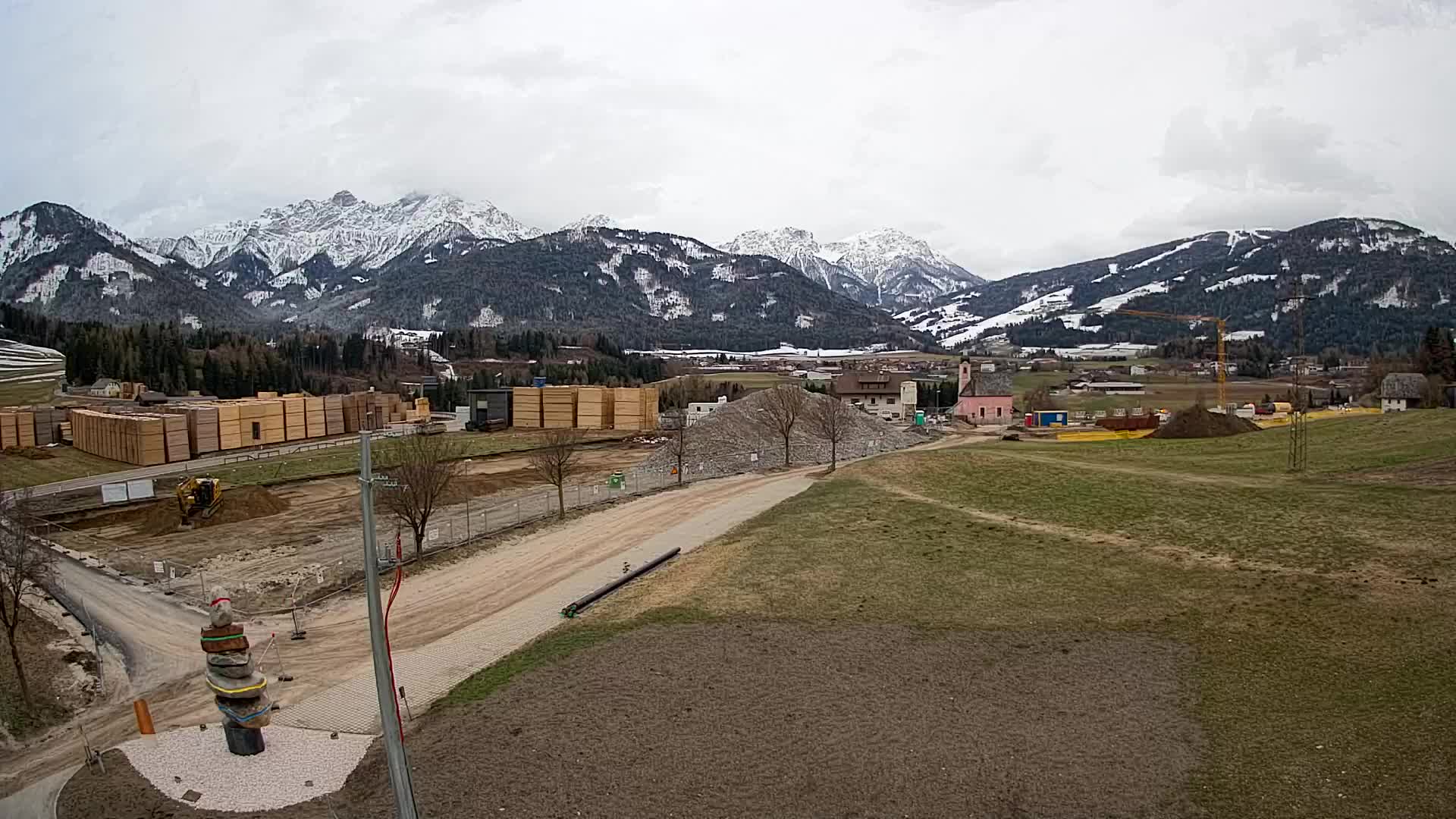 Webcam Rasun / Plan de Corones – Vista live dalla Valle di Anterselva