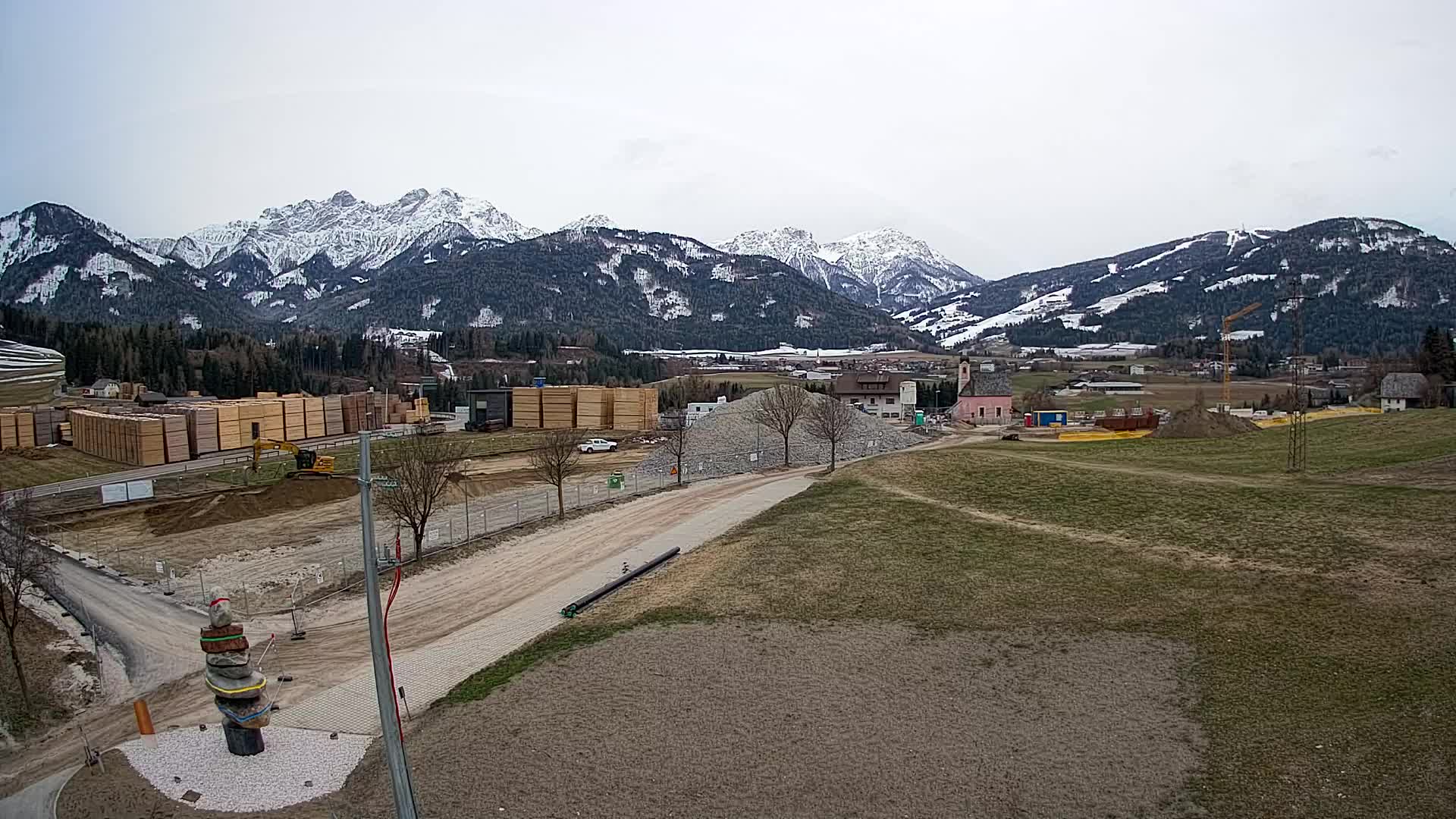 Webcam Rasun / Plan de Corones – Vista live dalla Valle di Anterselva