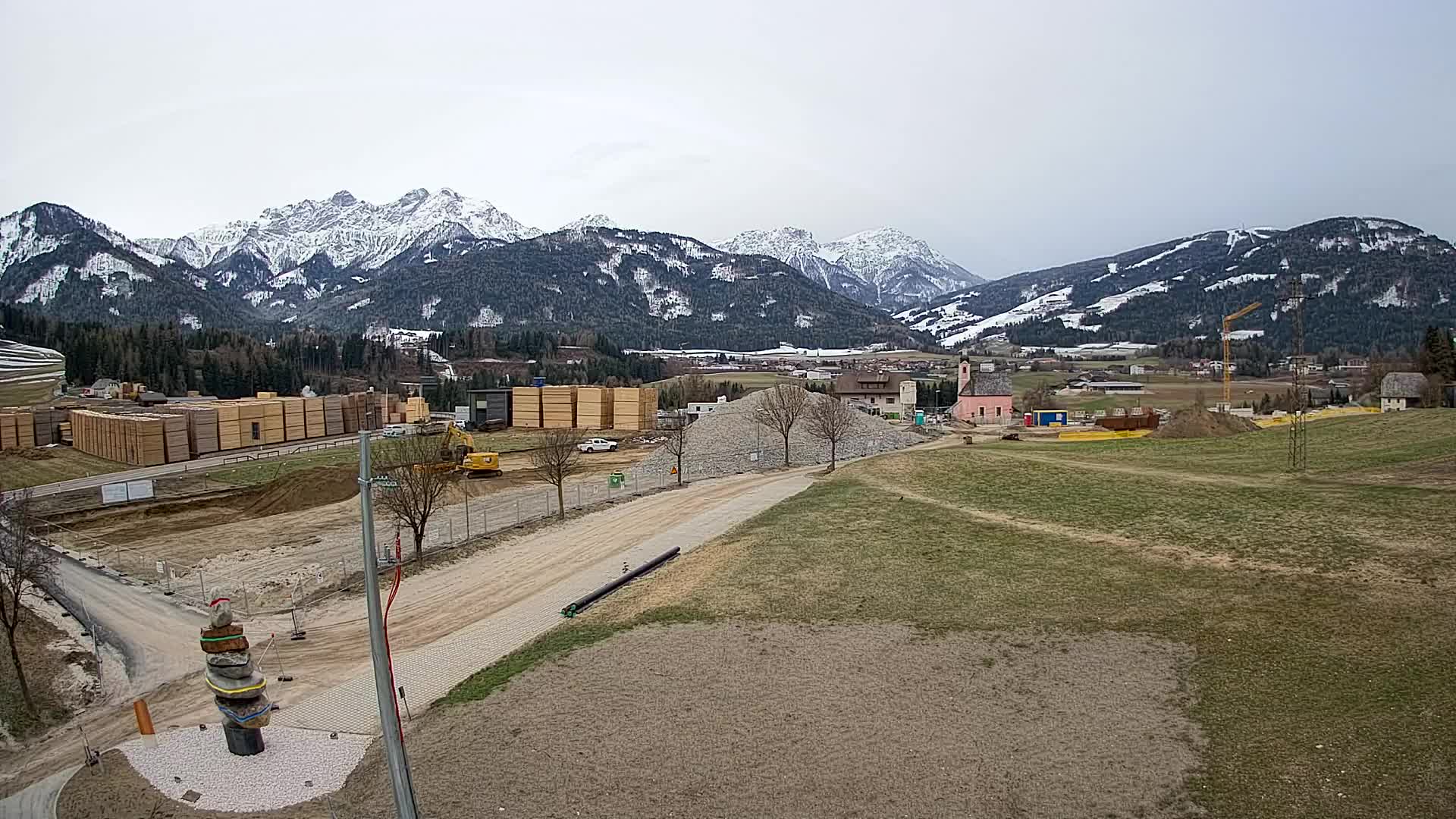 Webcam Rasun / Plan de Corones – Vista live dalla Valle di Anterselva