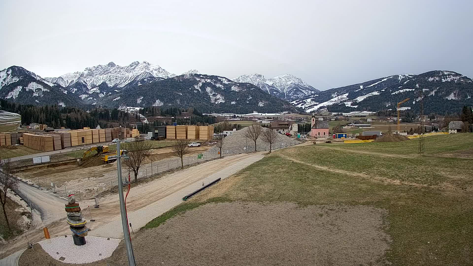 Webcam Rasun / Plan de Corones – Vista live dalla Valle di Anterselva