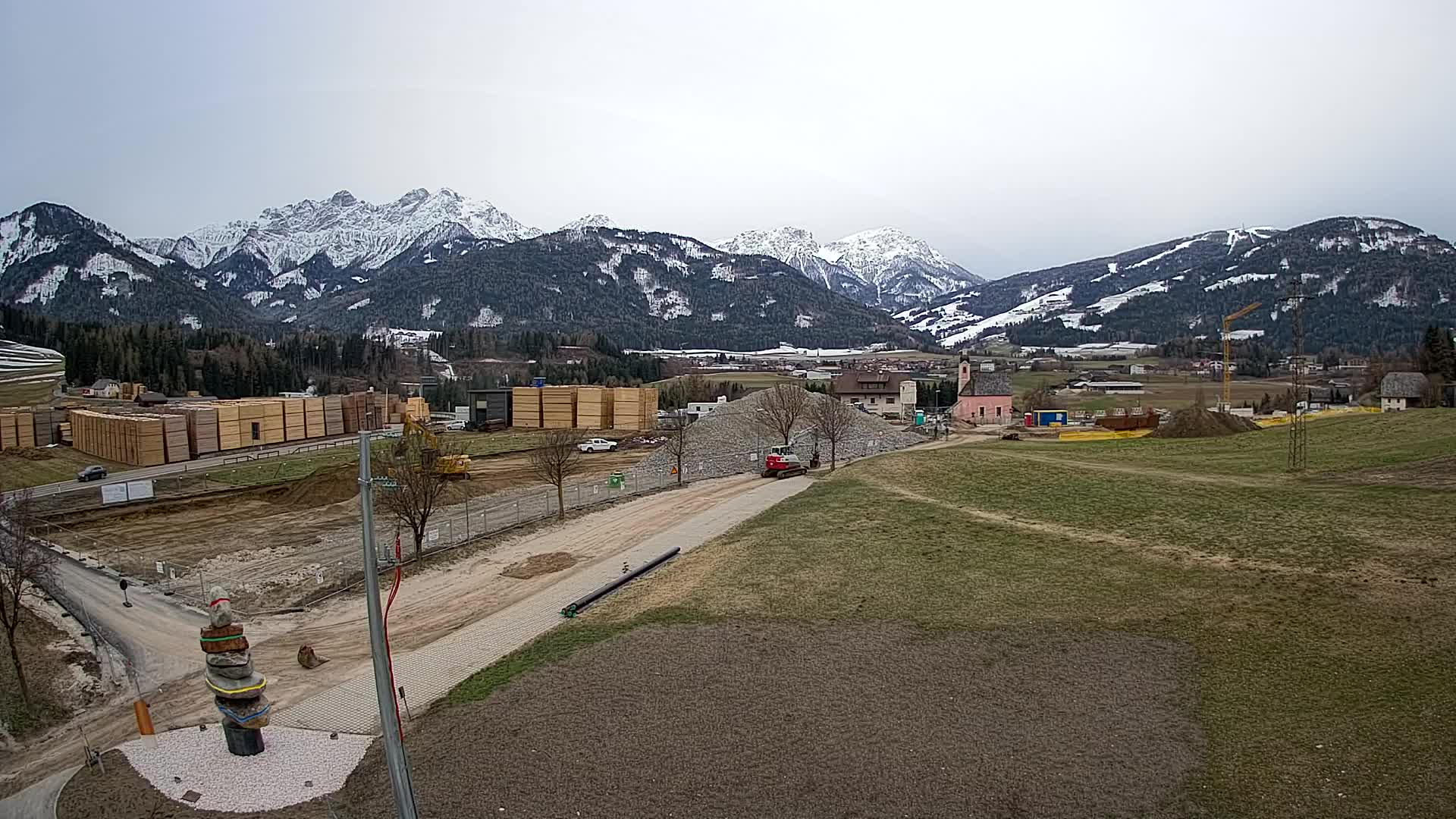 Webcam Rasun / Plan de Corones – Vista live dalla Valle di Anterselva