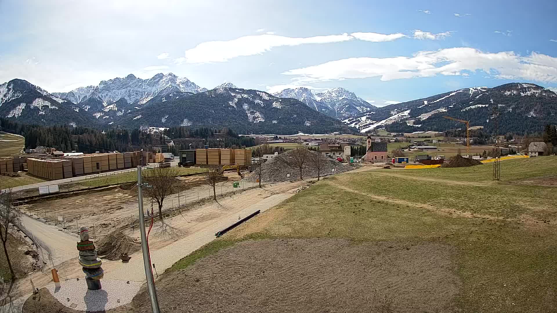 Webcam Rasun / Plan de Corones – Vista live dalla Valle di Anterselva