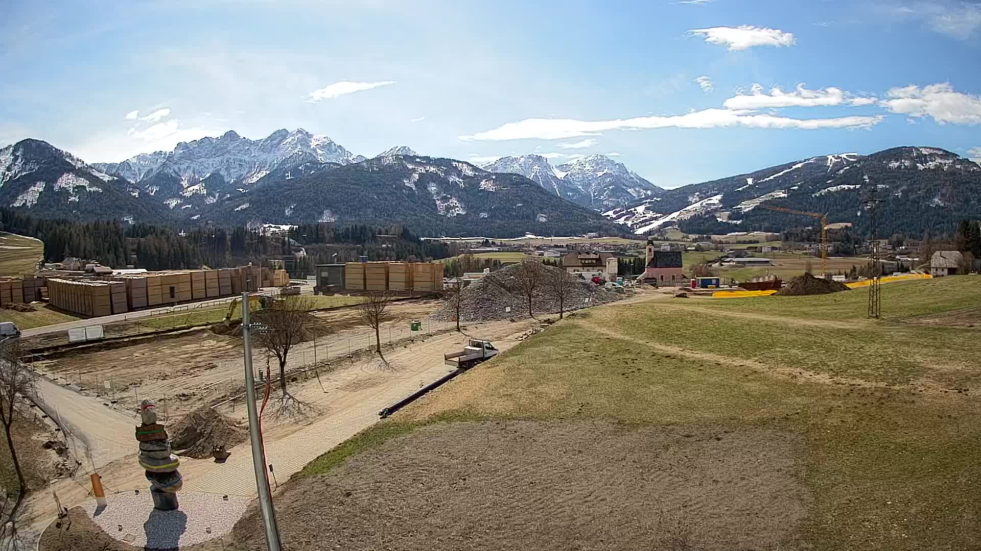 Webcam Rasun / Plan de Corones – Vista live dalla Valle di Anterselva