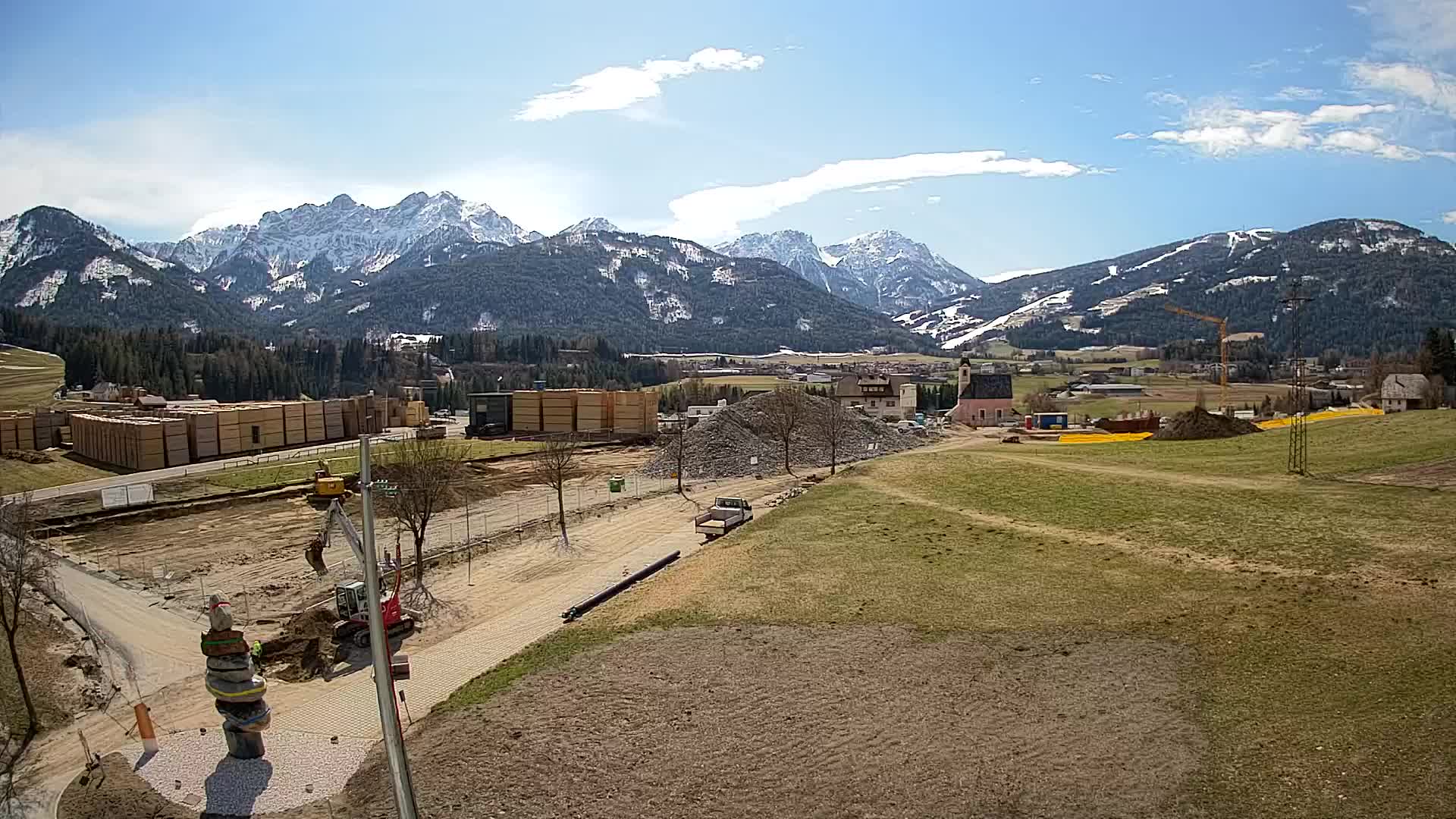 Webcam Rasun / Plan de Corones – Vista live dalla Valle di Anterselva