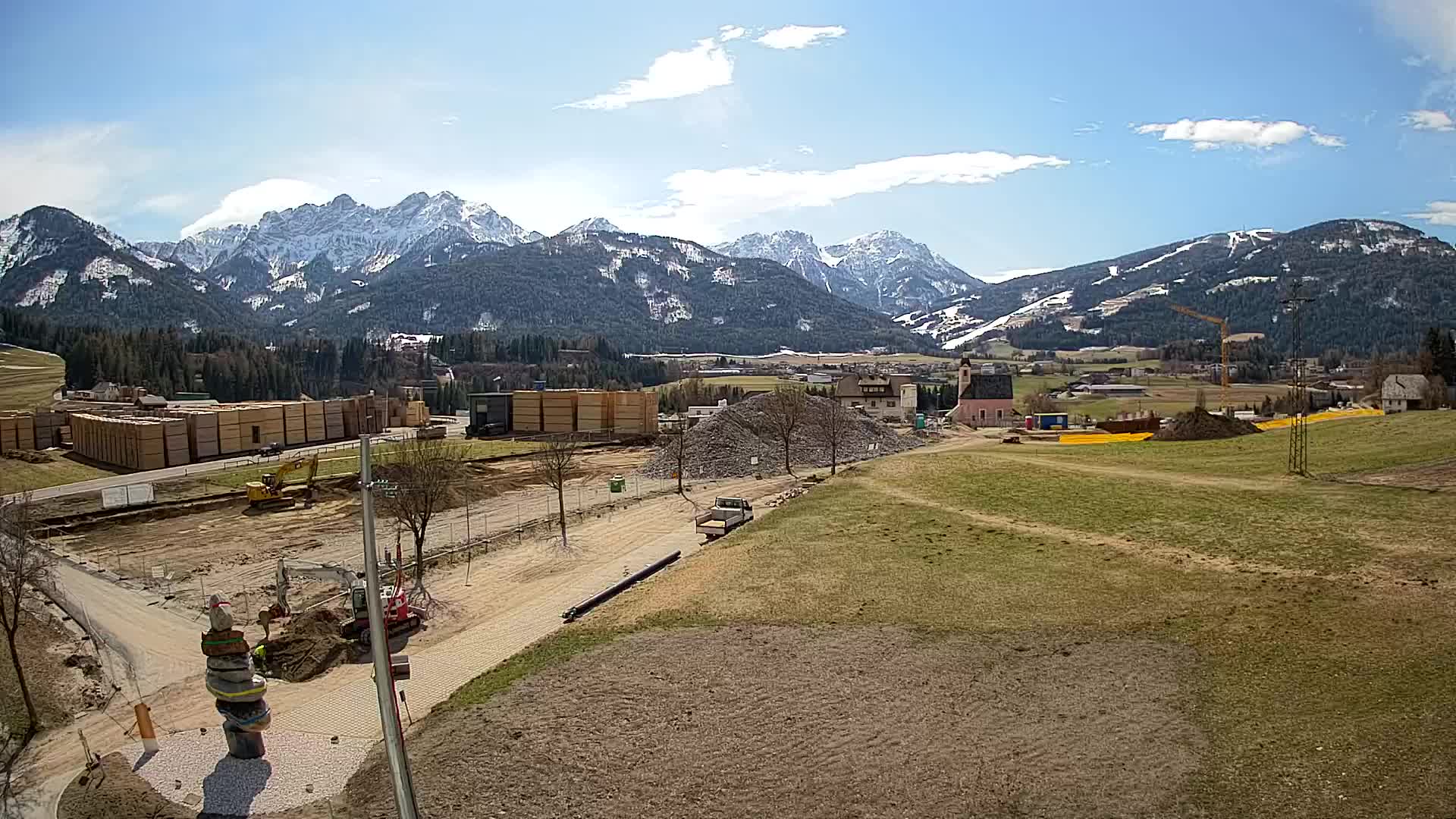 Webcam Rasun / Plan de Corones – Vista live dalla Valle di Anterselva