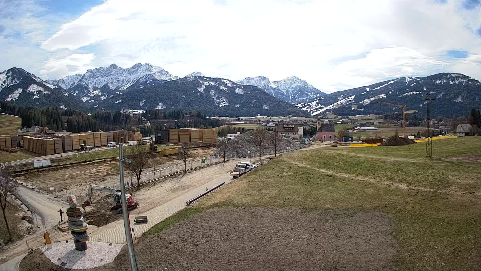 Webcam Rasun / Plan de Corones – Vista live dalla Valle di Anterselva