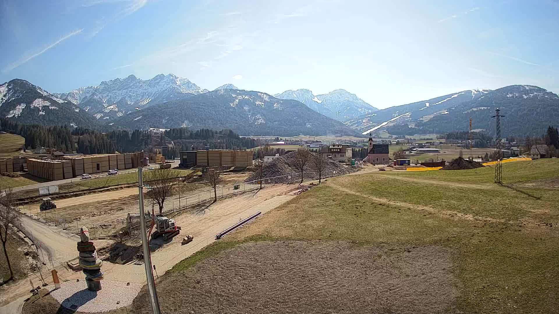 Webcam Rasun / Plan de Corones – Vista live dalla Valle di Anterselva