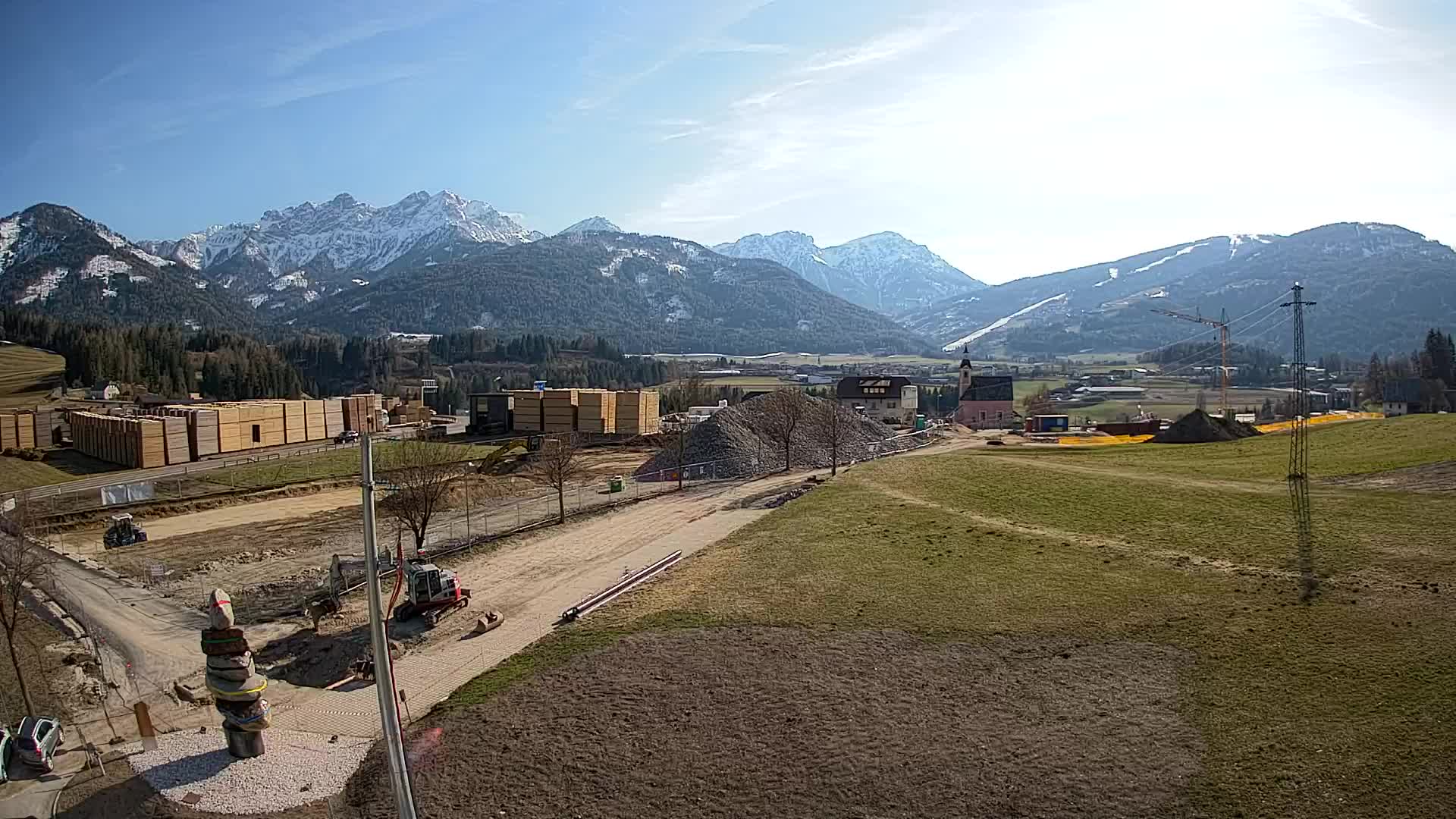 Webcam Rasun / Plan de Corones – Vista live dalla Valle di Anterselva