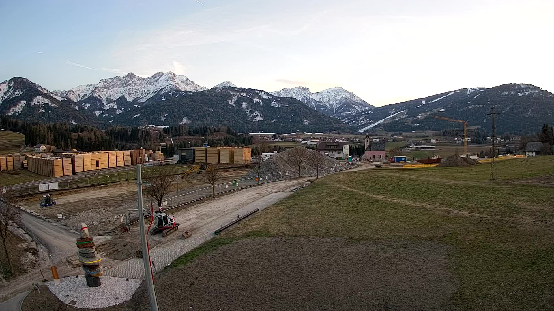 Webcam Rasun / Plan de Corones – Vista live dalla Valle di Anterselva