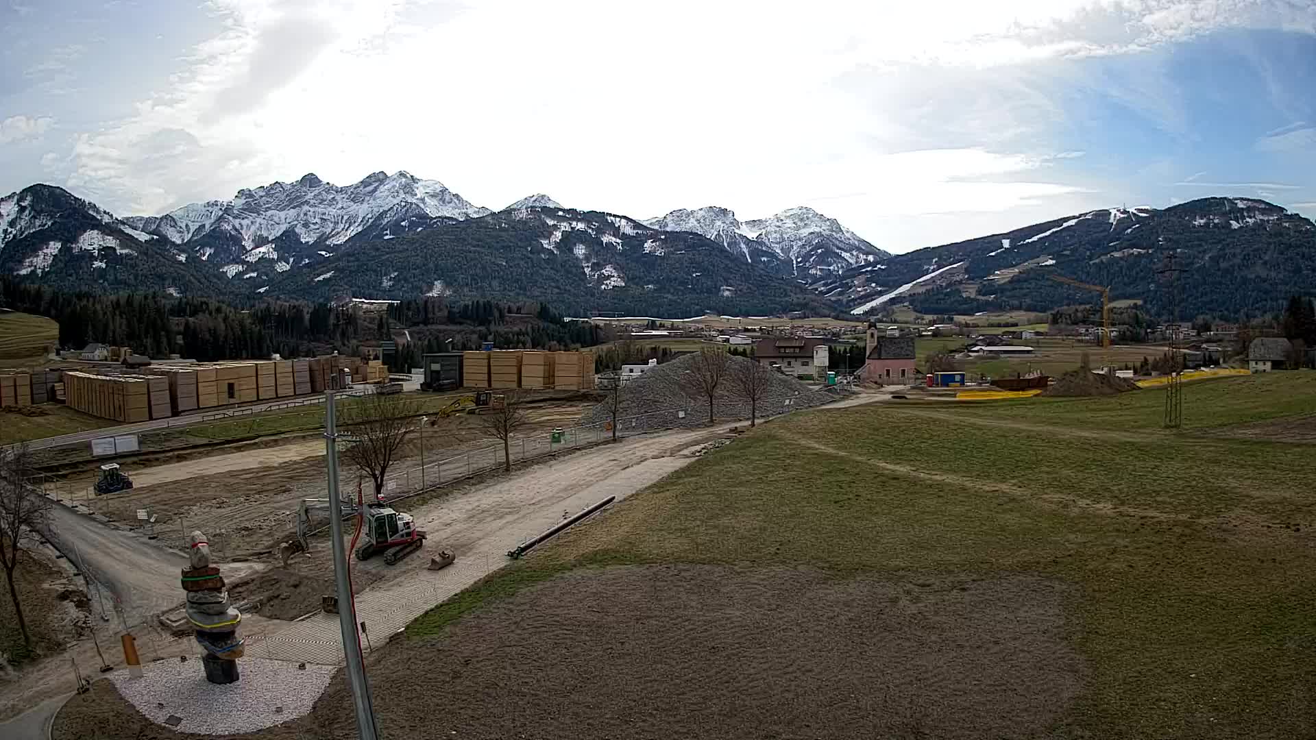 Webcam Rasun / Plan de Corones – Vista live dalla Valle di Anterselva