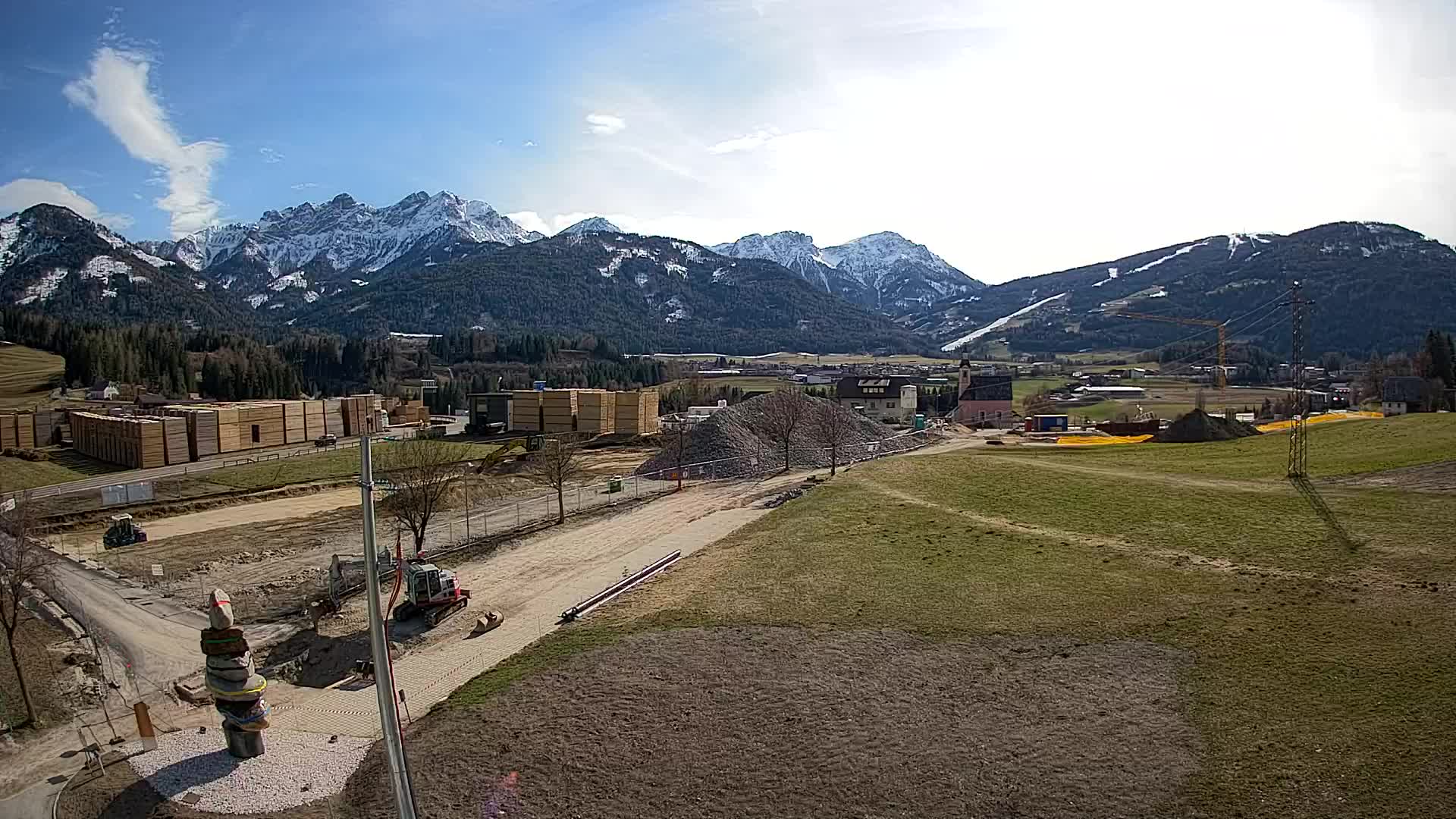 Webcam Rasun / Plan de Corones – Vista live dalla Valle di Anterselva