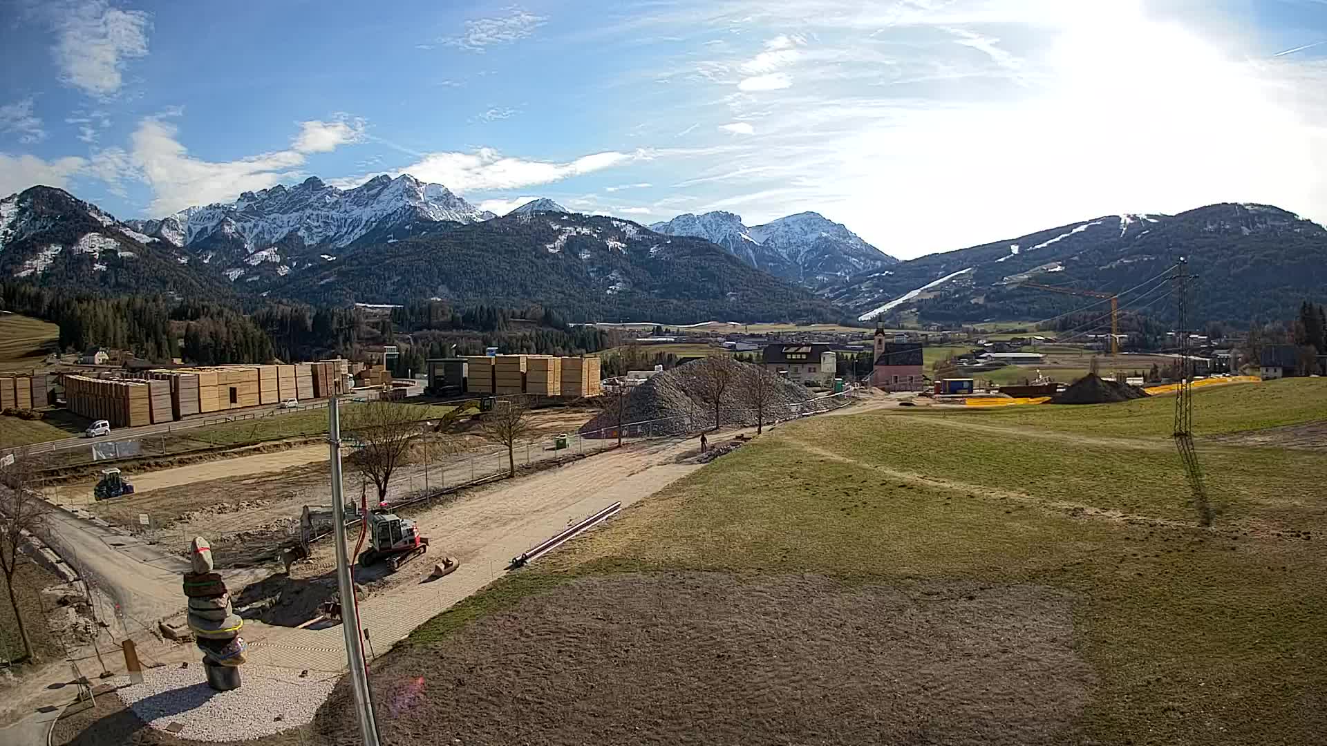 Webcam Rasun / Plan de Corones – Vista live dalla Valle di Anterselva