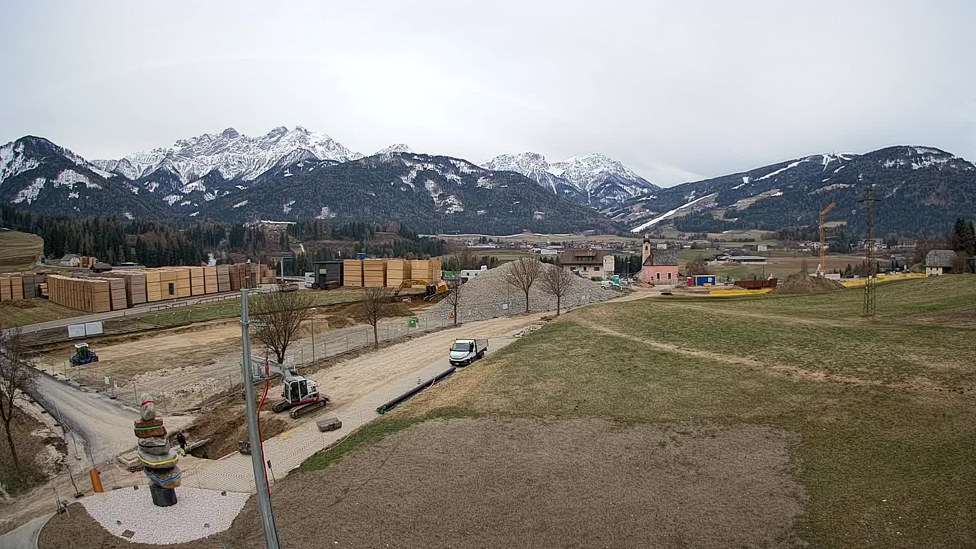 Webcam Rasun / Plan de Corones – Vista live dalla Valle di Anterselva