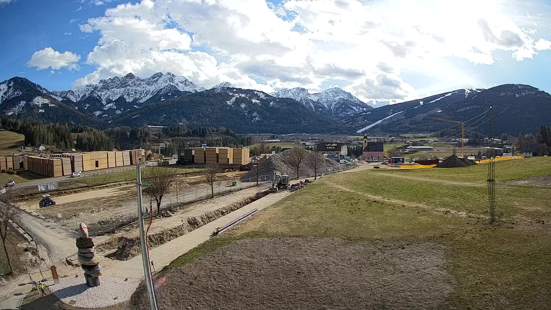 Webcam Rasun / Plan de Corones – Vista live dalla Valle di Anterselva