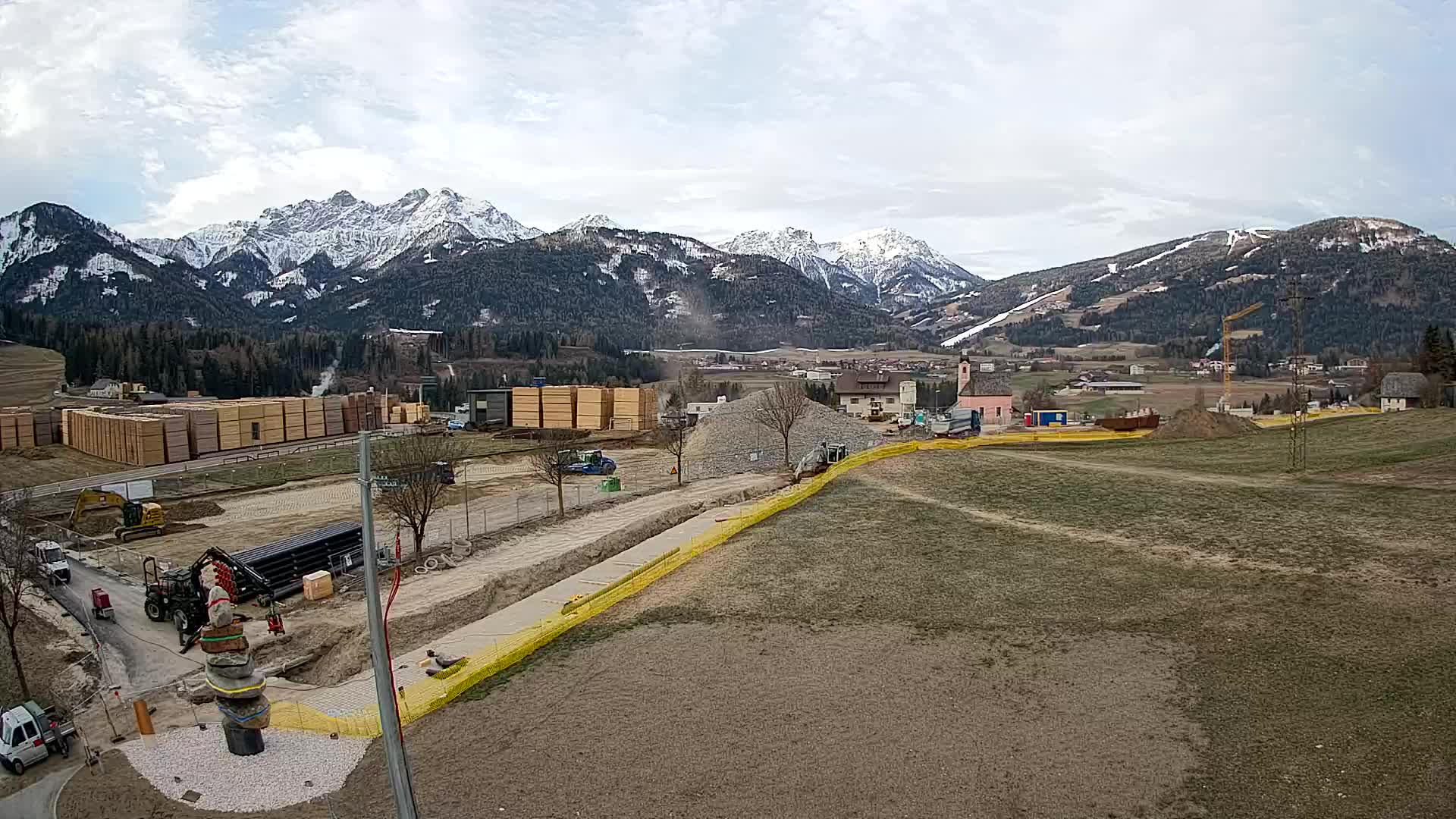 Webcam Rasun / Plan de Corones – Vista live dalla Valle di Anterselva