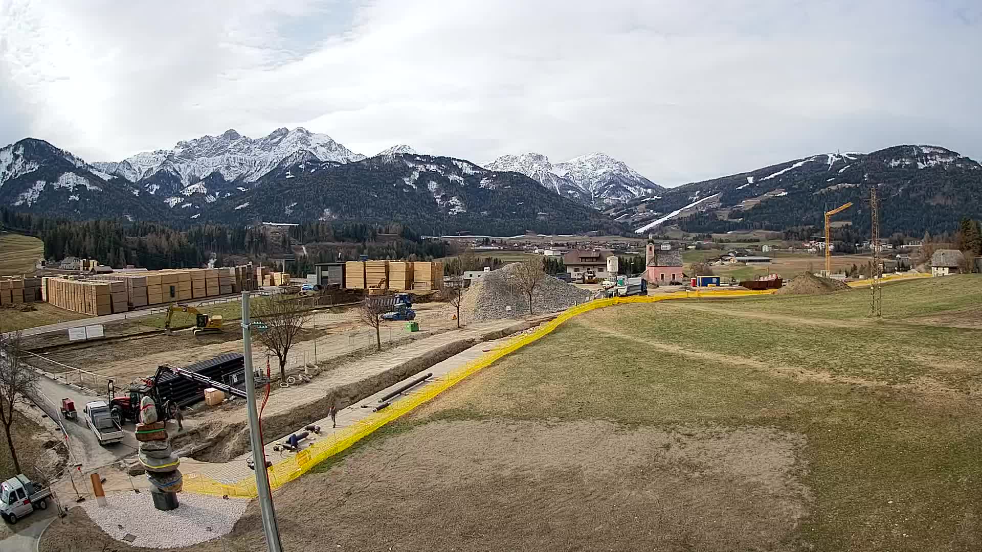 Webcam Rasun / Plan de Corones – Vista live dalla Valle di Anterselva