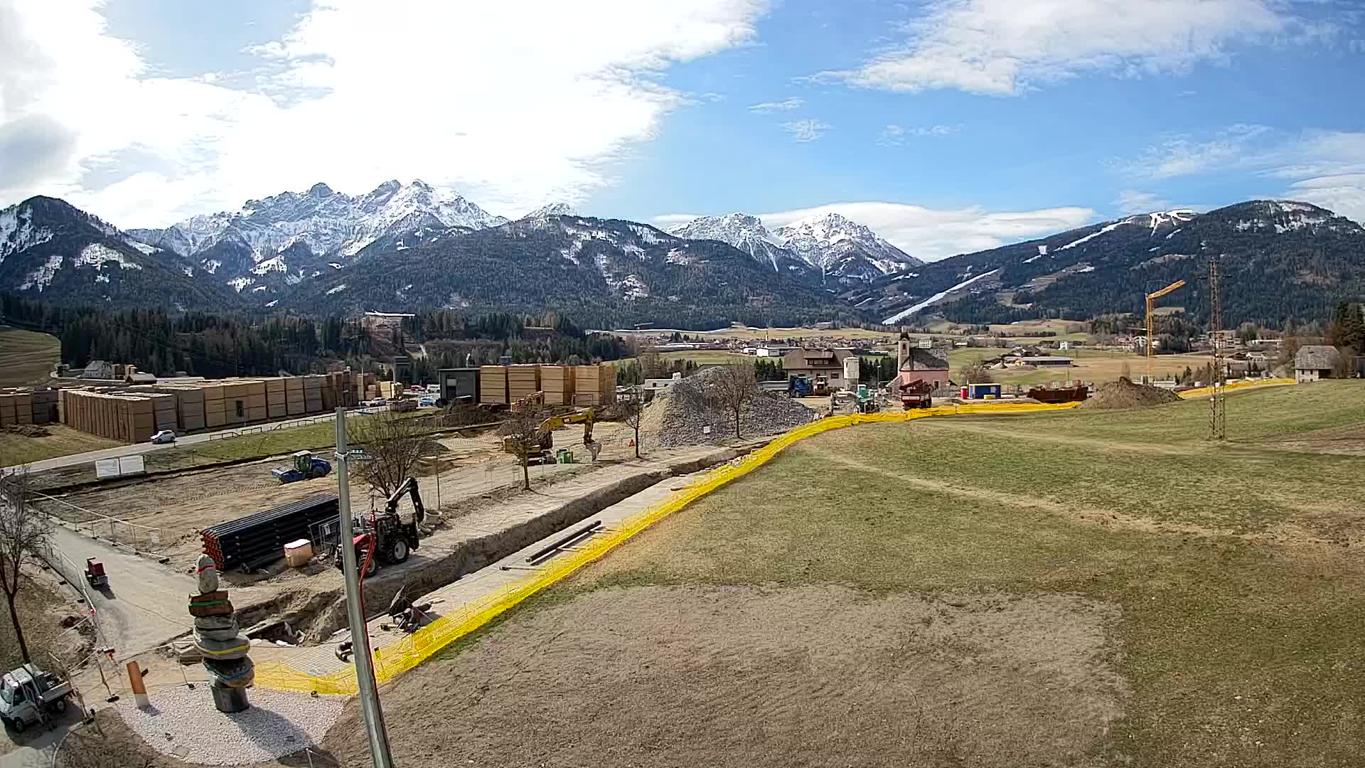 Webcam Rasun / Plan de Corones – Vista live dalla Valle di Anterselva