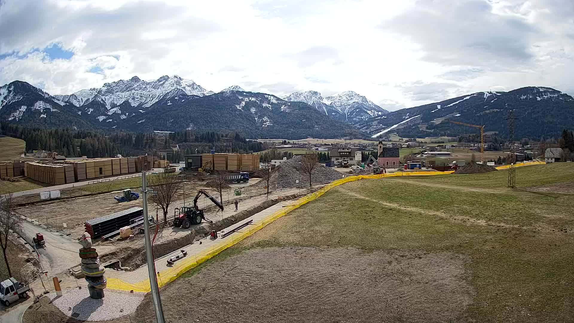 Webcam Rasun / Plan de Corones – Vista live dalla Valle di Anterselva