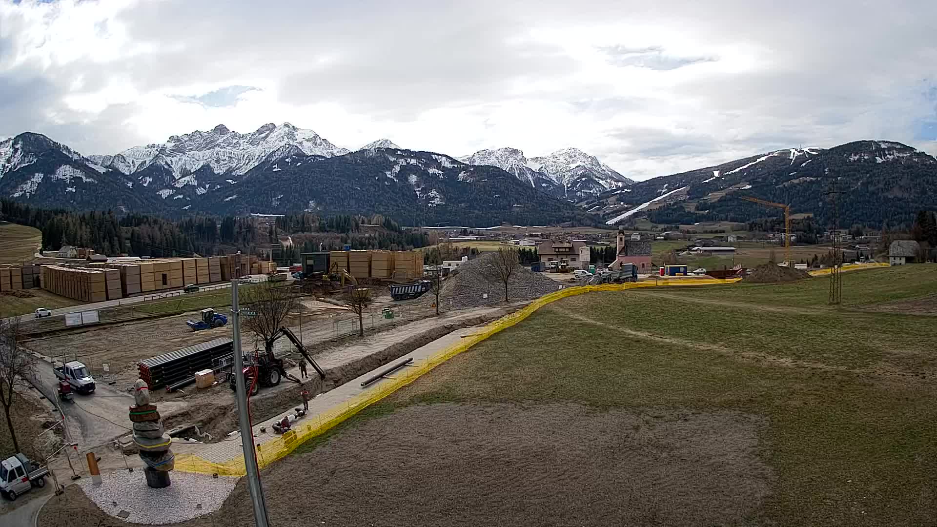 Webcam Rasun / Plan de Corones – Vista live dalla Valle di Anterselva