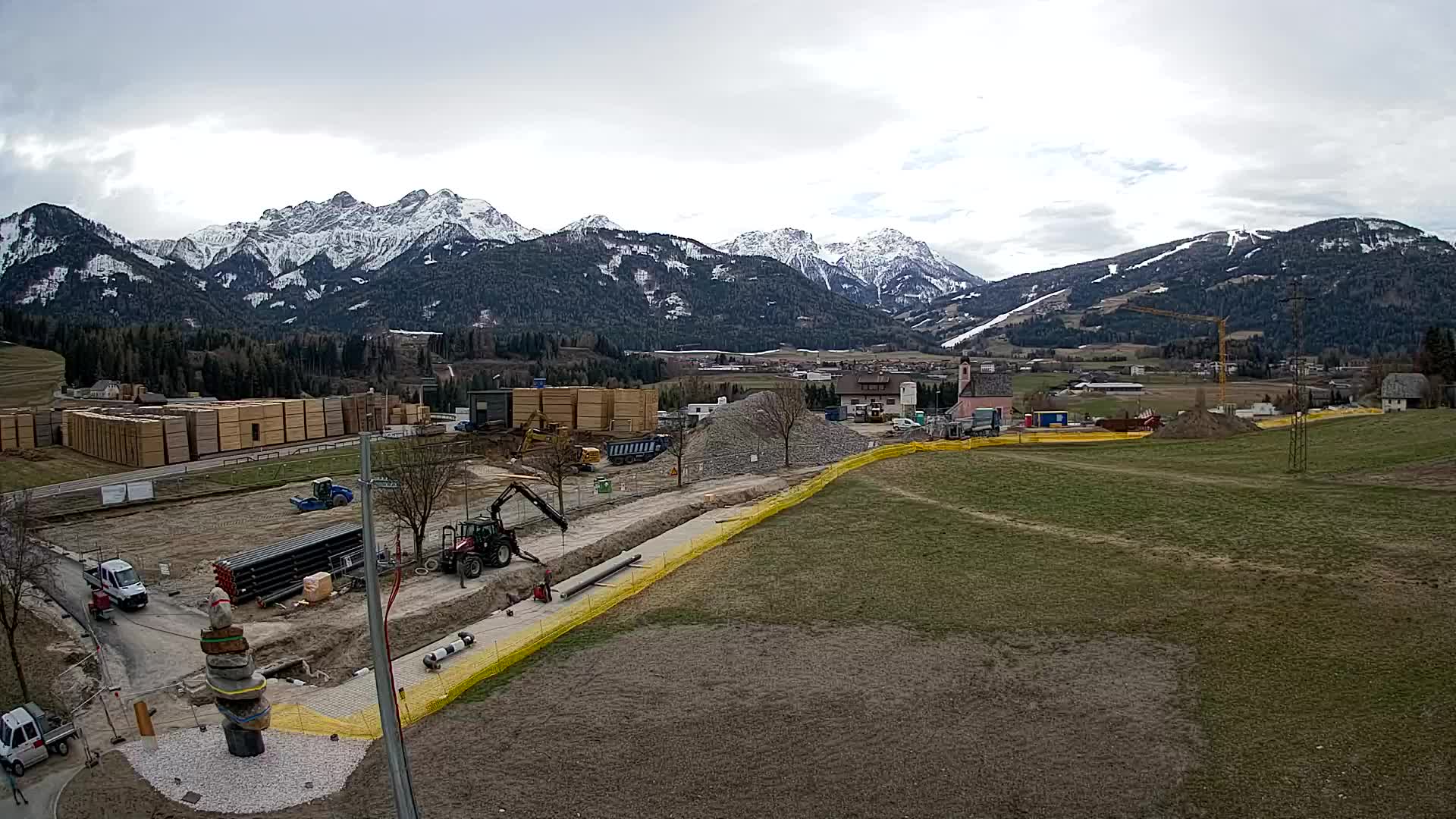 Webcam Rasun / Plan de Corones – Vista live dalla Valle di Anterselva