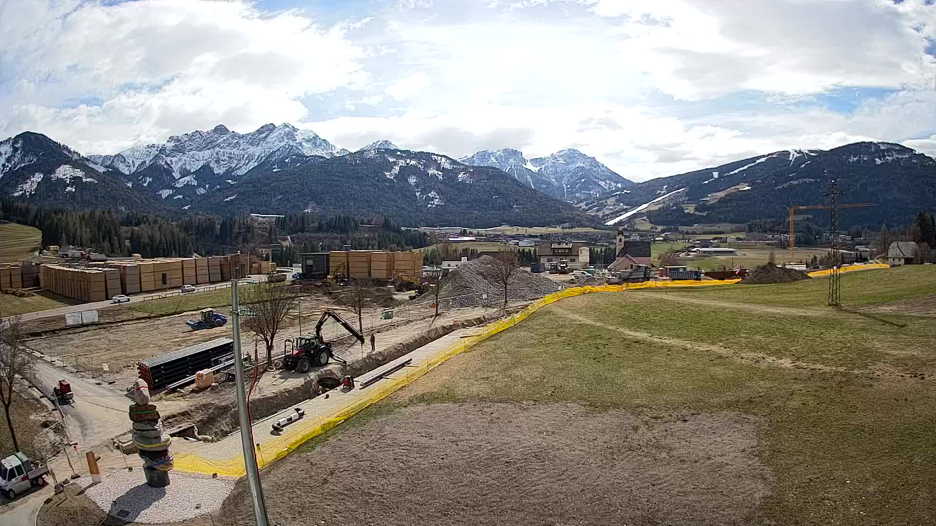 Webcam Rasun / Plan de Corones – Vista live dalla Valle di Anterselva