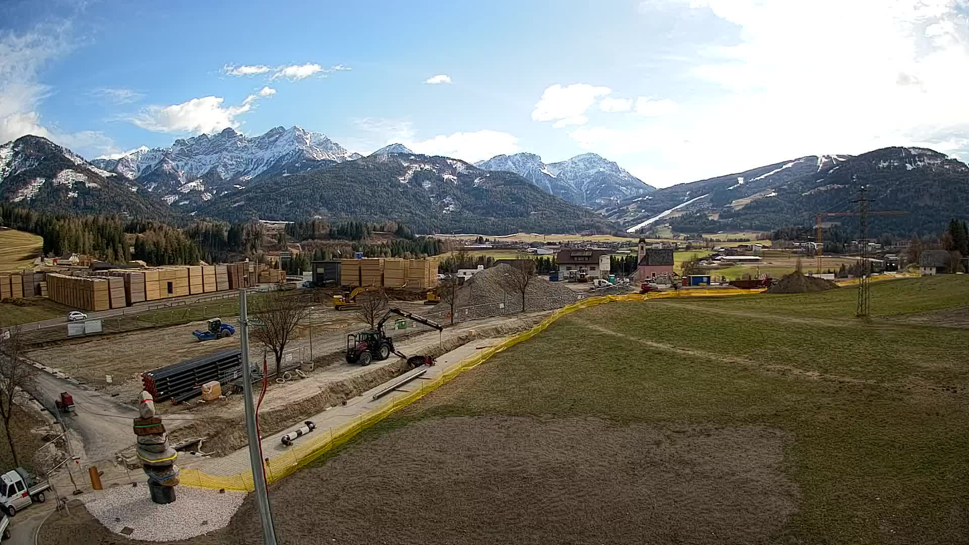 Webcam Rasun / Plan de Corones – Vista live dalla Valle di Anterselva