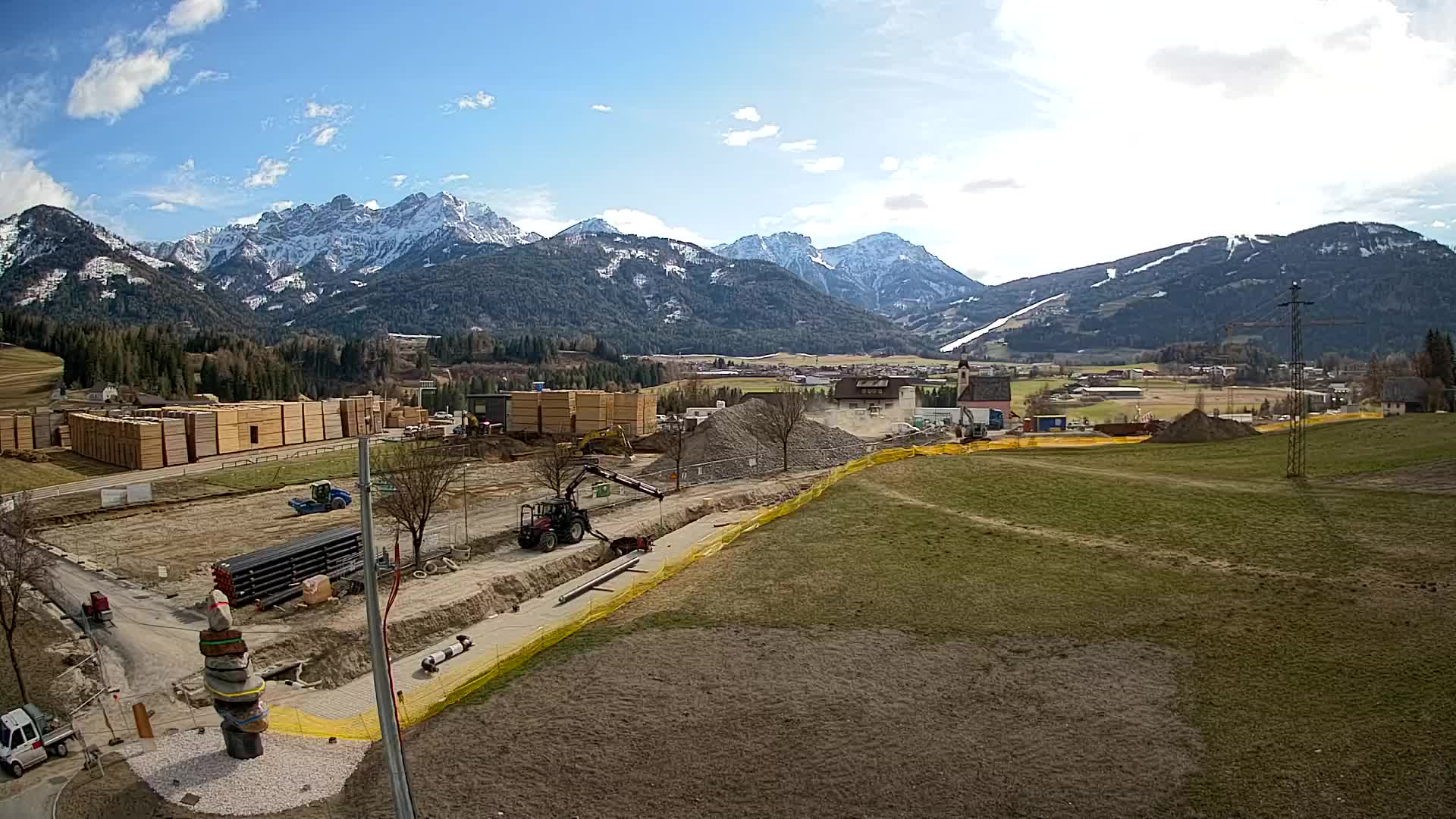 Webcam Rasun / Plan de Corones – Vista live dalla Valle di Anterselva