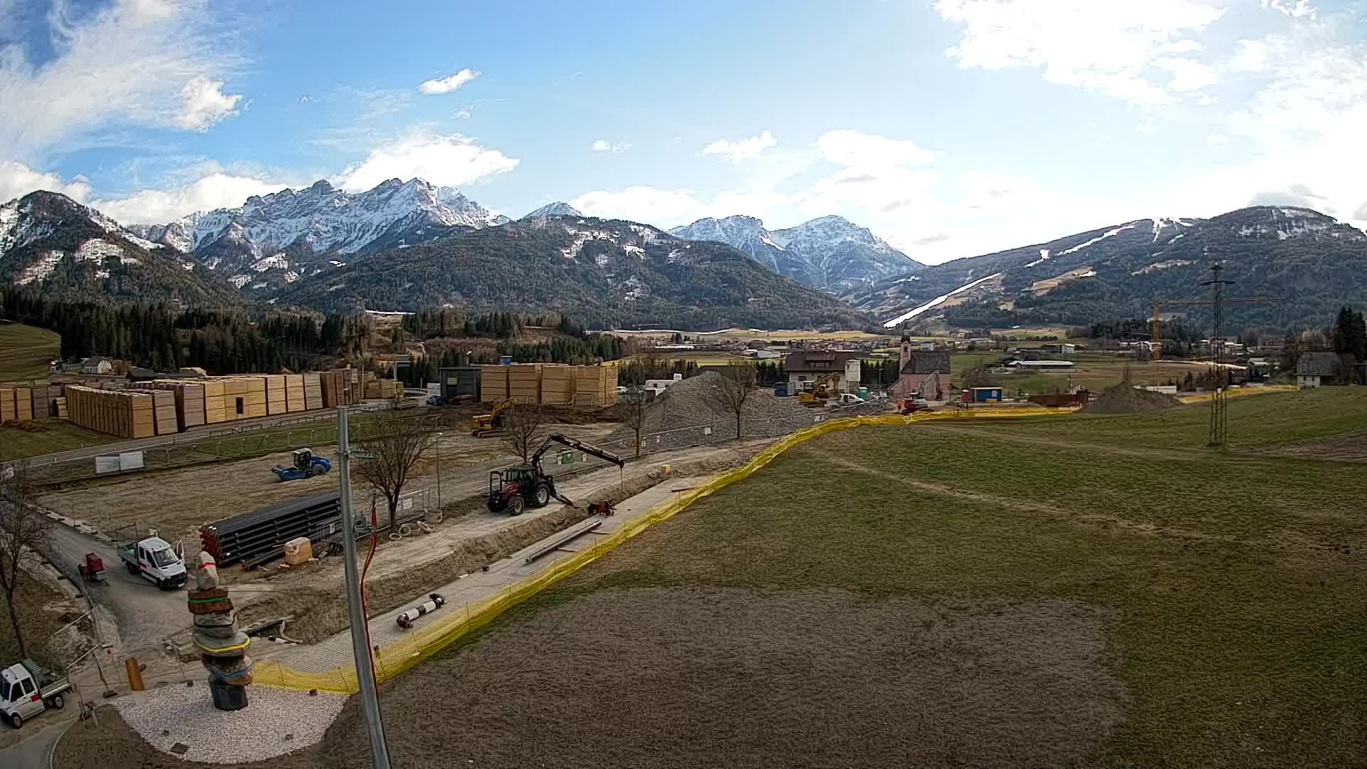 Webcam Rasun / Plan de Corones – Vista live dalla Valle di Anterselva