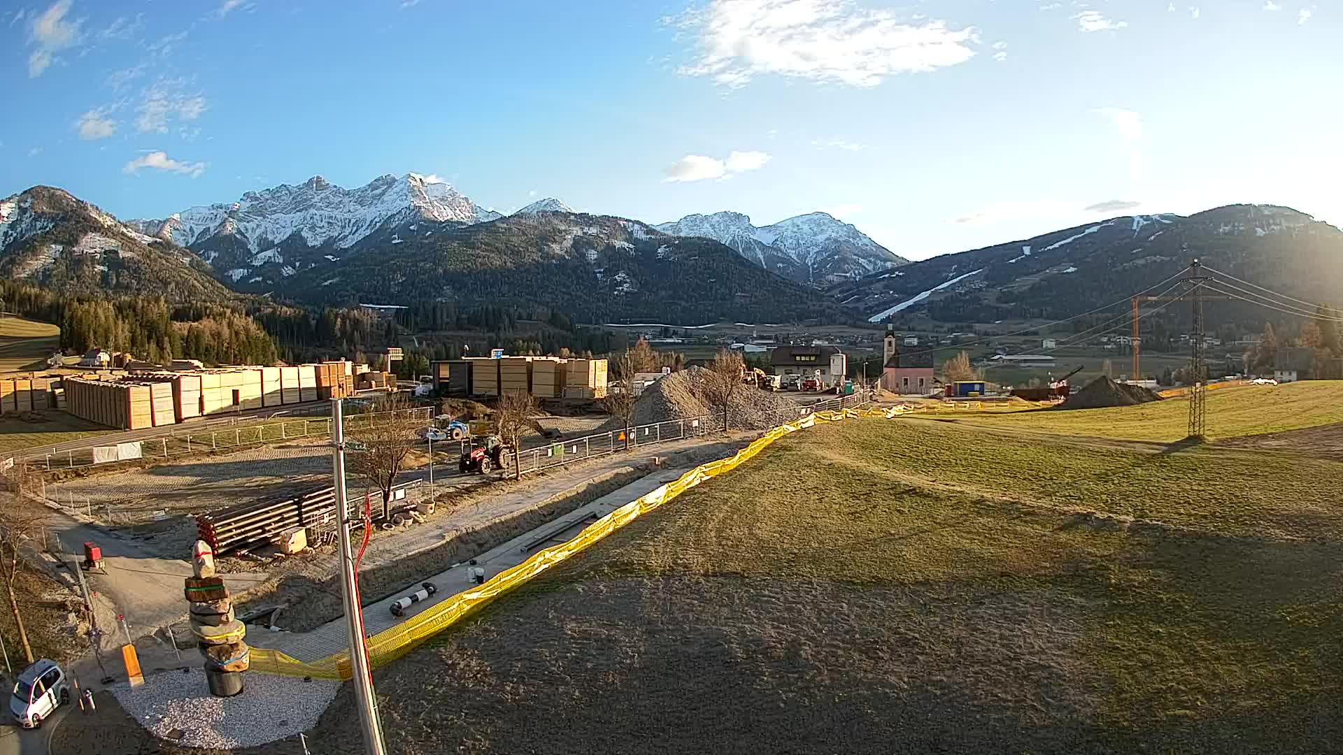 Webcam Rasun / Plan de Corones – Vista live dalla Valle di Anterselva