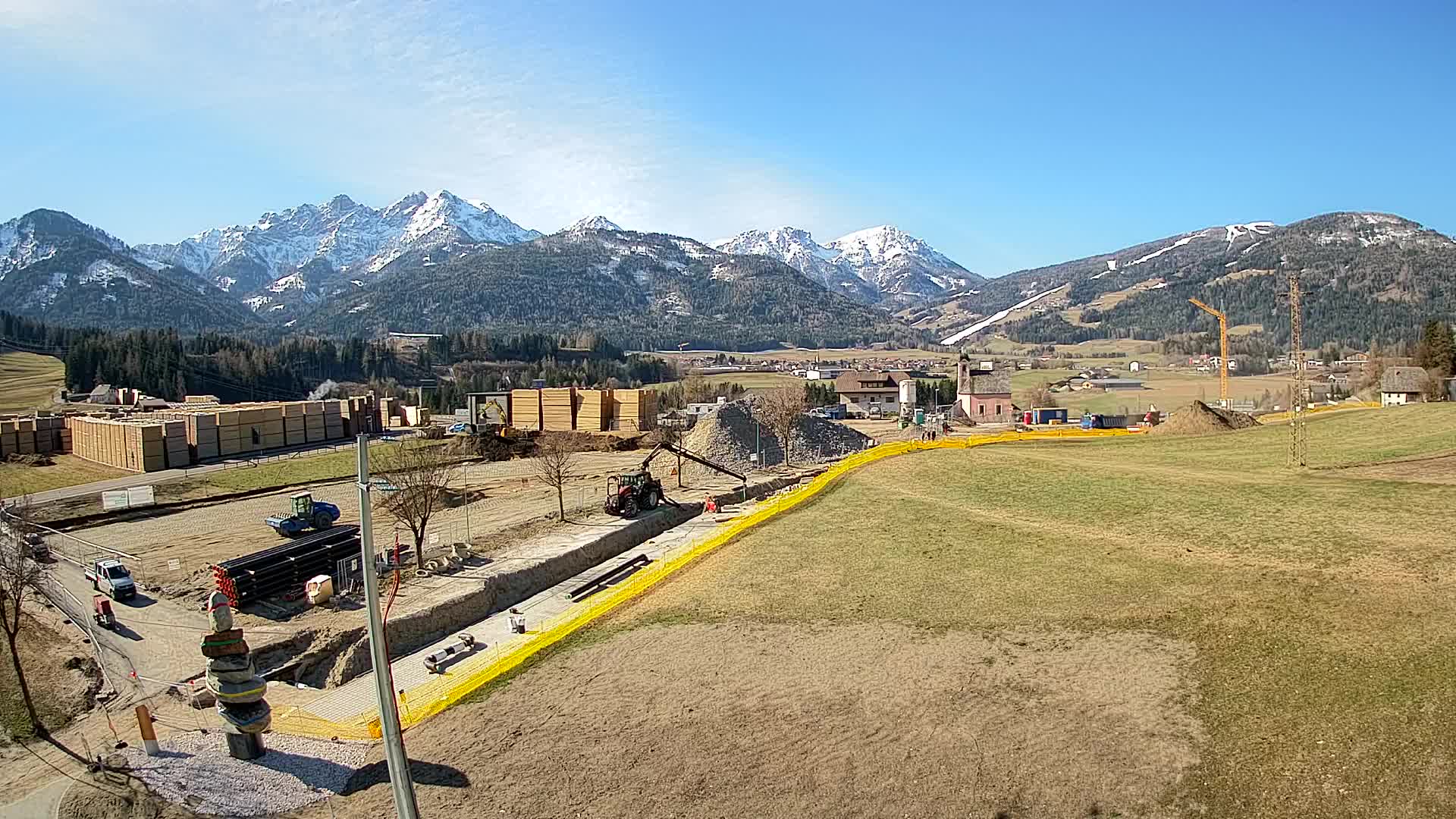 Webcam Rasun / Plan de Corones – Vista live dalla Valle di Anterselva