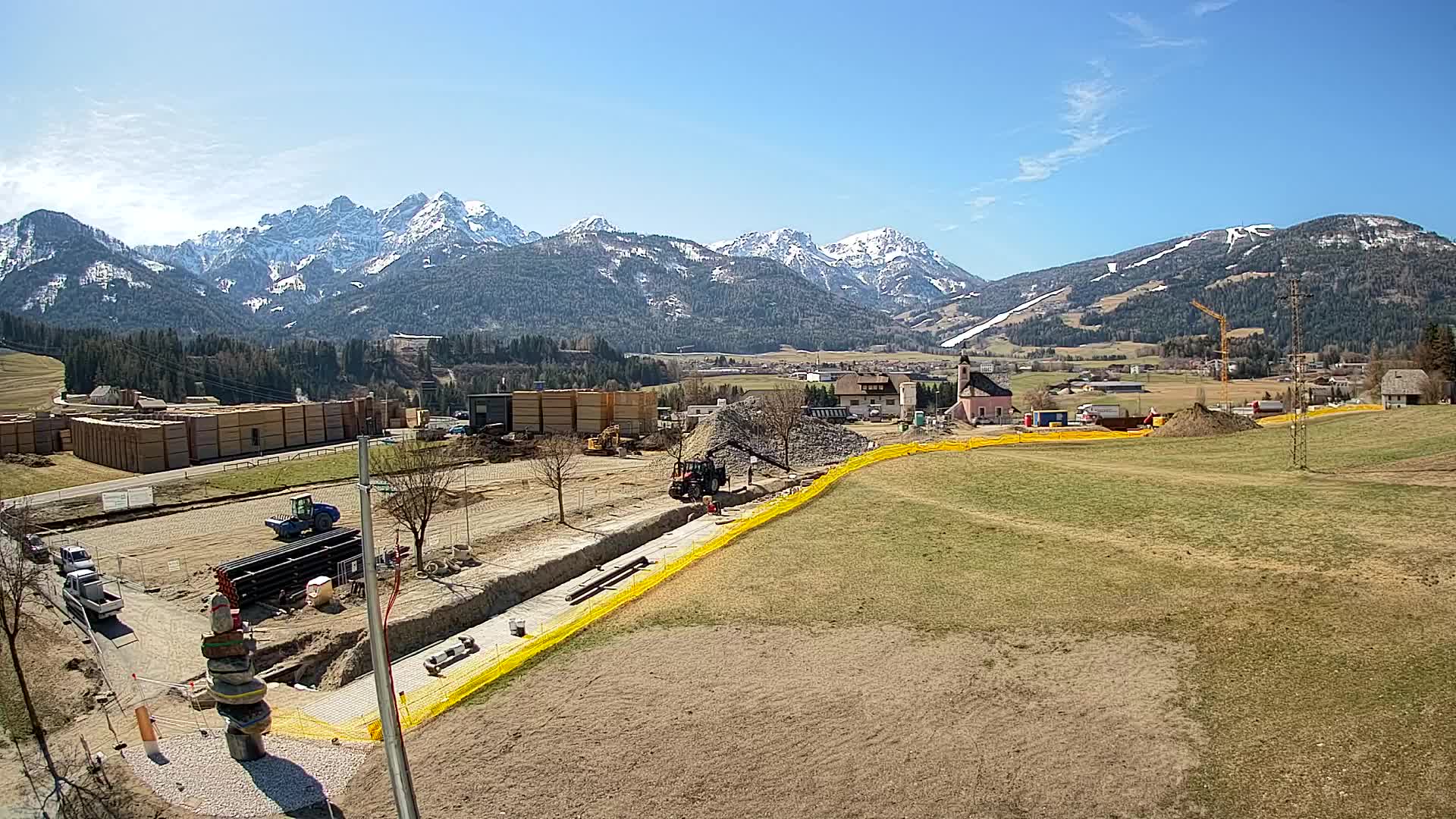 Webcam Rasun / Plan de Corones – Vista live dalla Valle di Anterselva