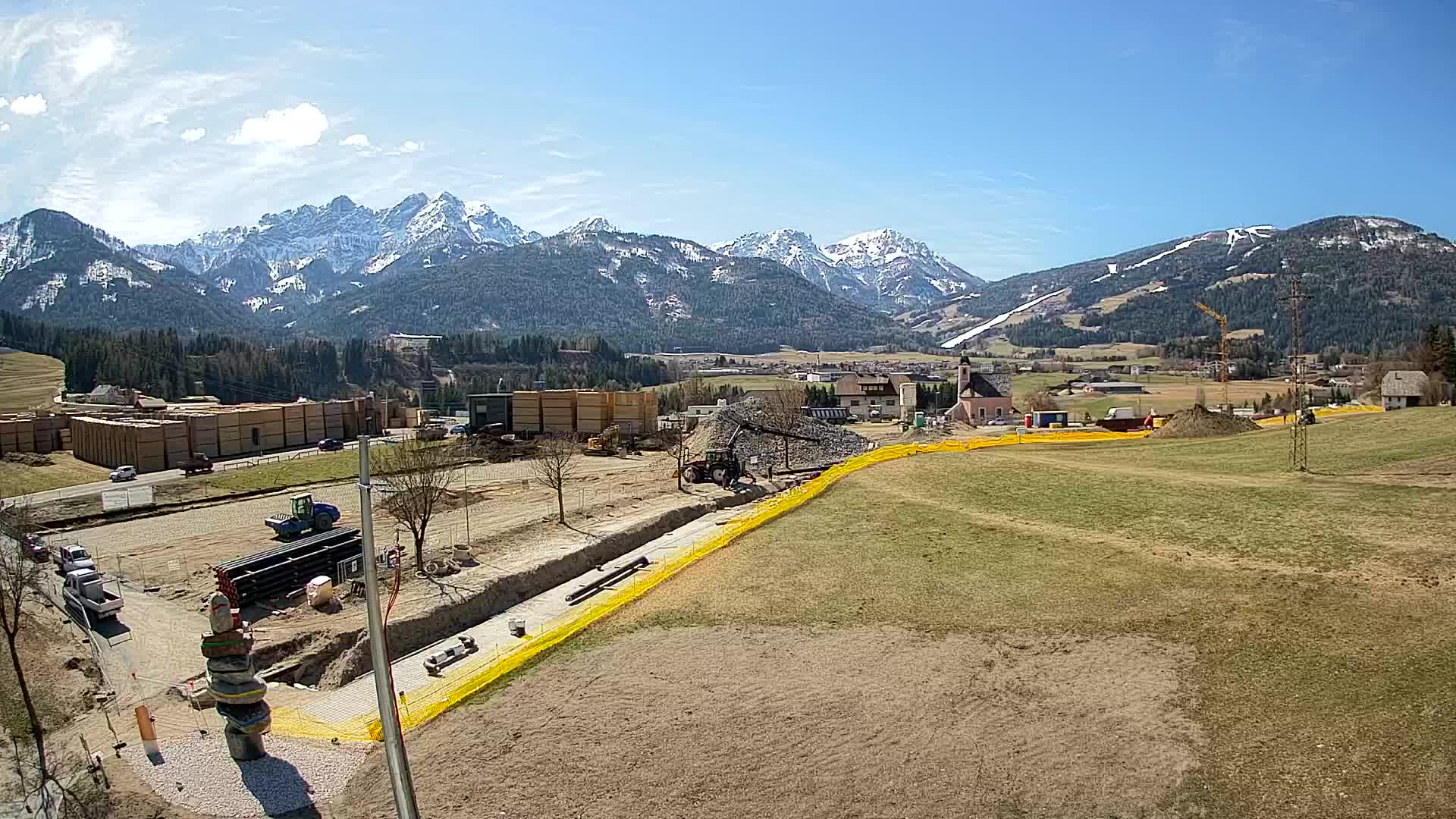 Webcam Rasun / Plan de Corones – Vista live dalla Valle di Anterselva