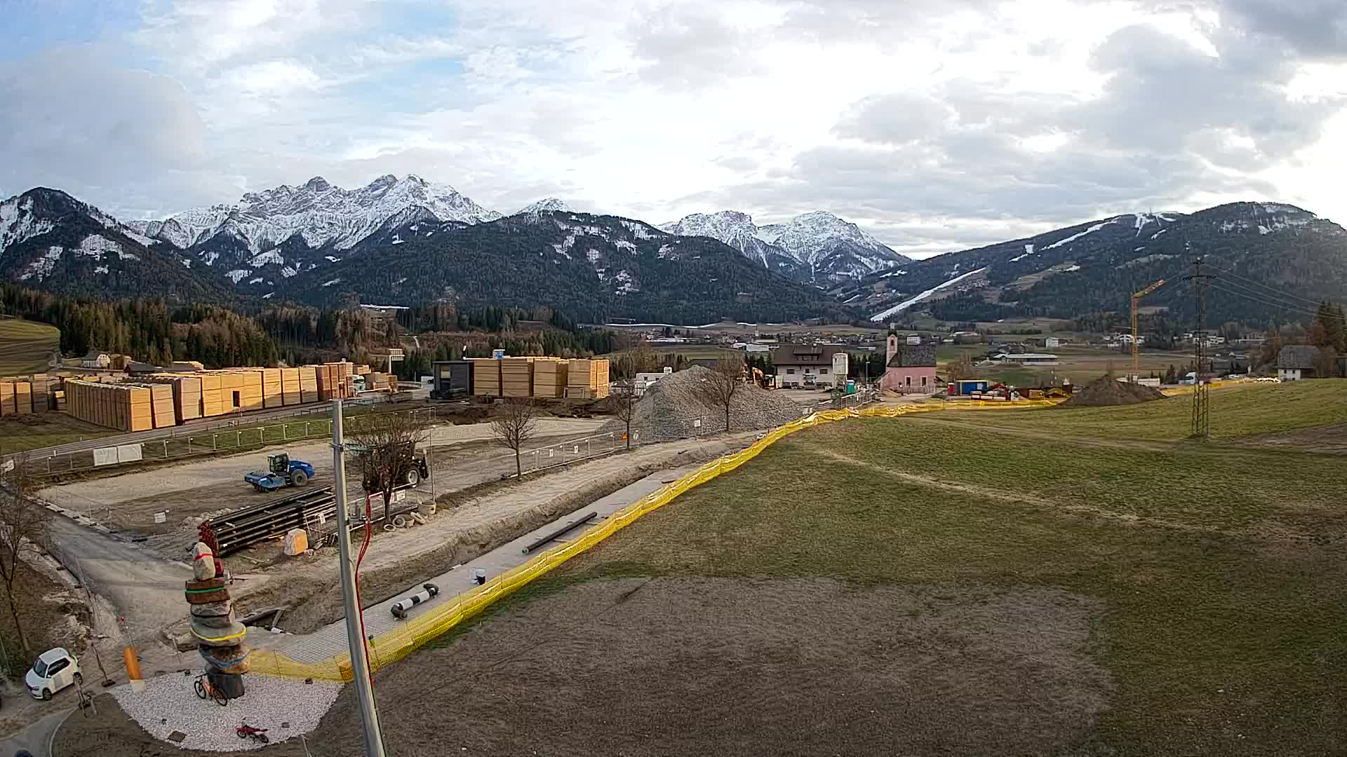 Webcam Rasun / Plan de Corones – Vista live dalla Valle di Anterselva