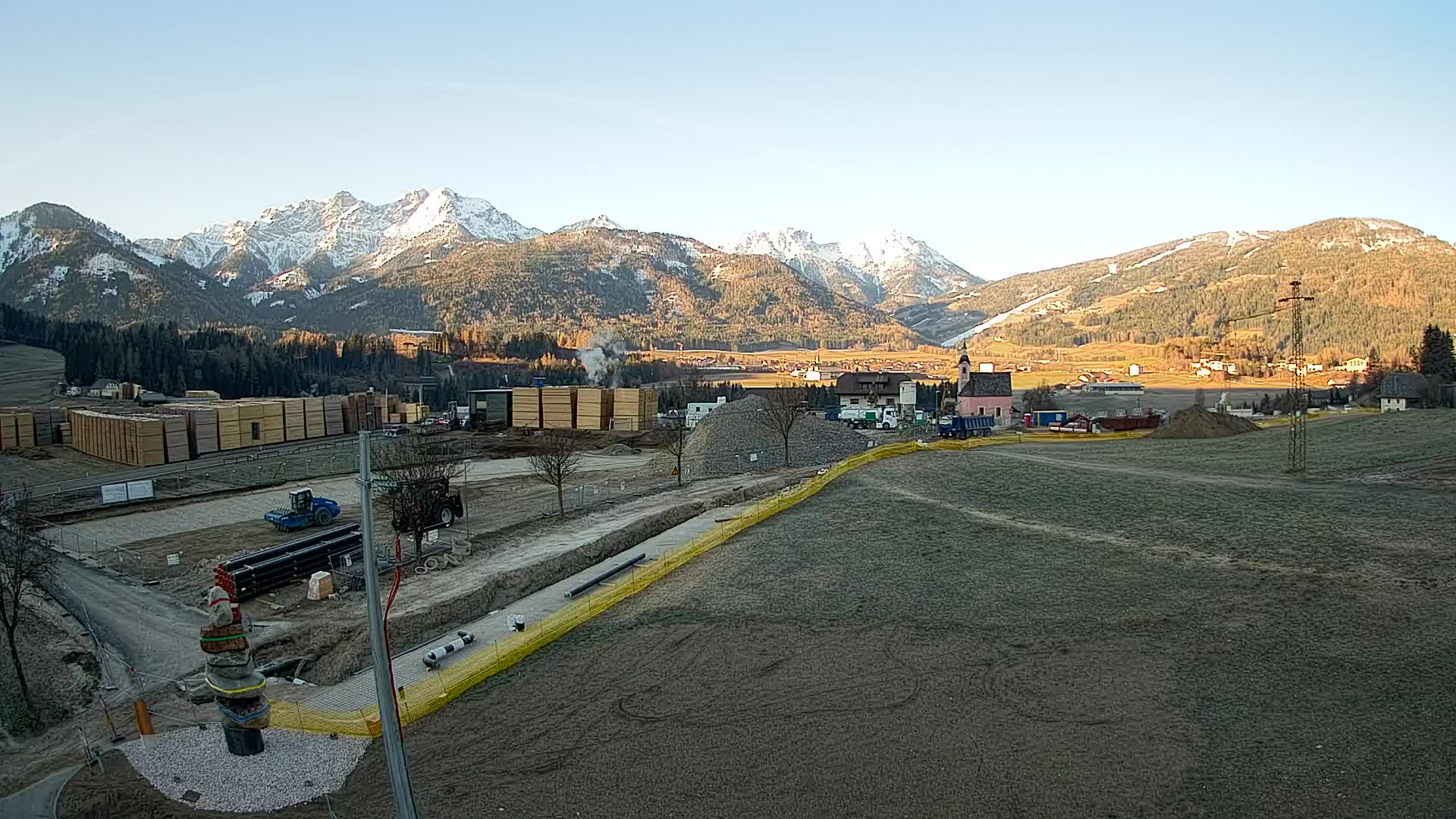 Webcam Rasun / Plan de Corones – Vista live dalla Valle di Anterselva