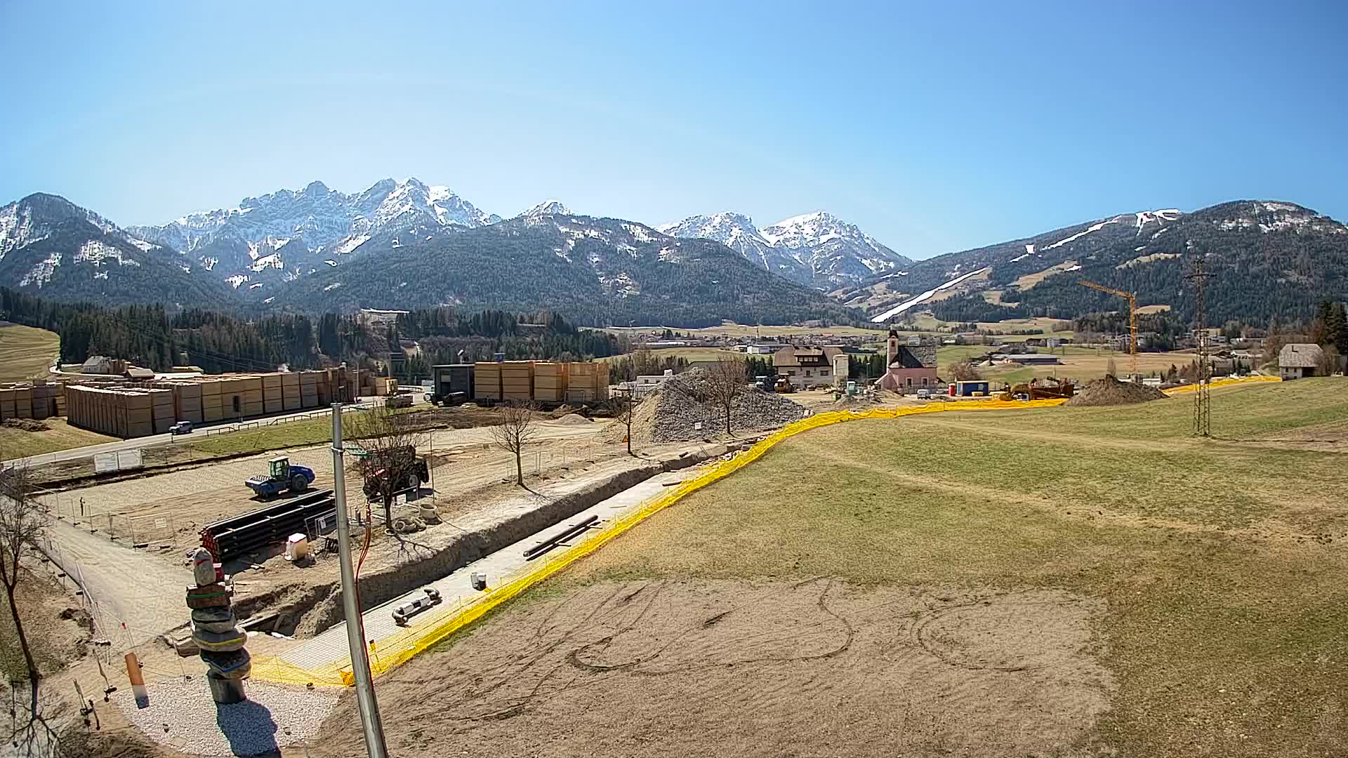 Webcam Rasun / Plan de Corones – Vista live dalla Valle di Anterselva