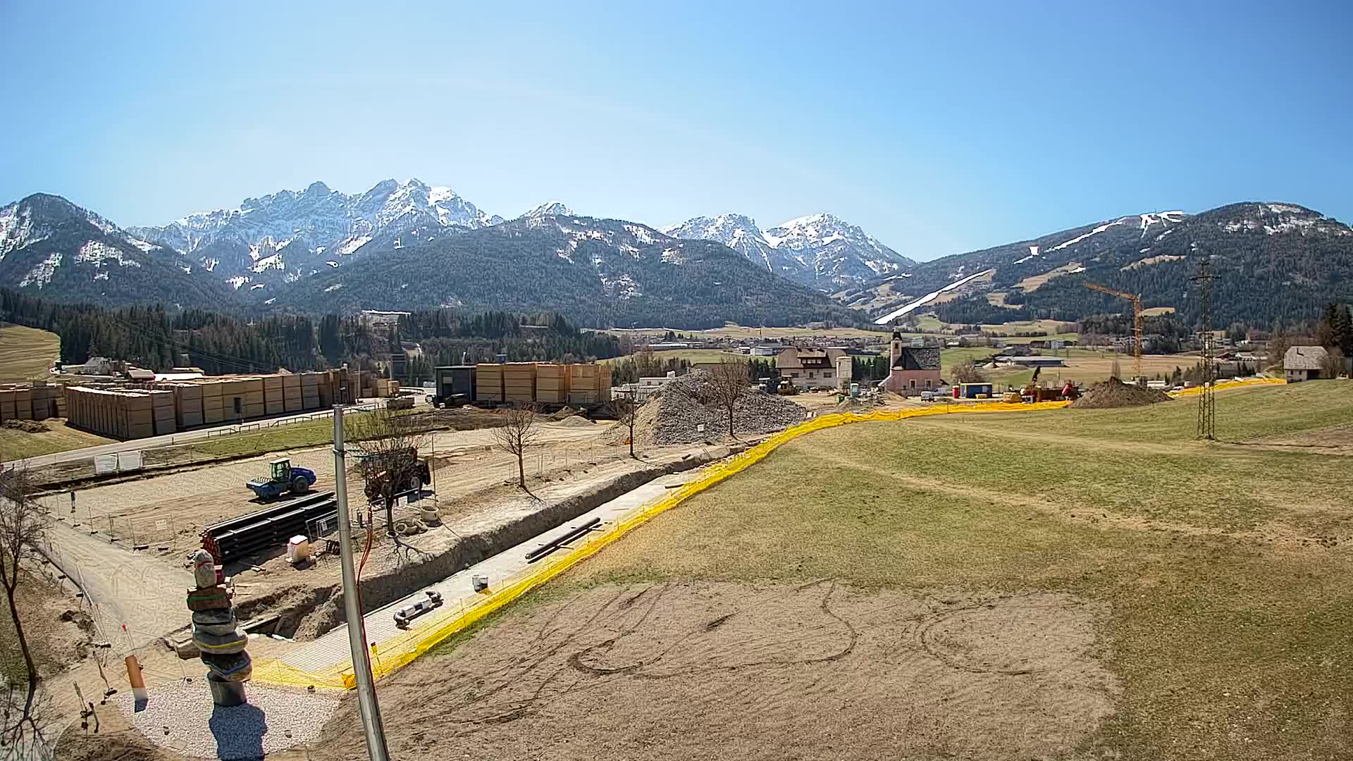 Webcam Rasun / Plan de Corones – Vista live dalla Valle di Anterselva