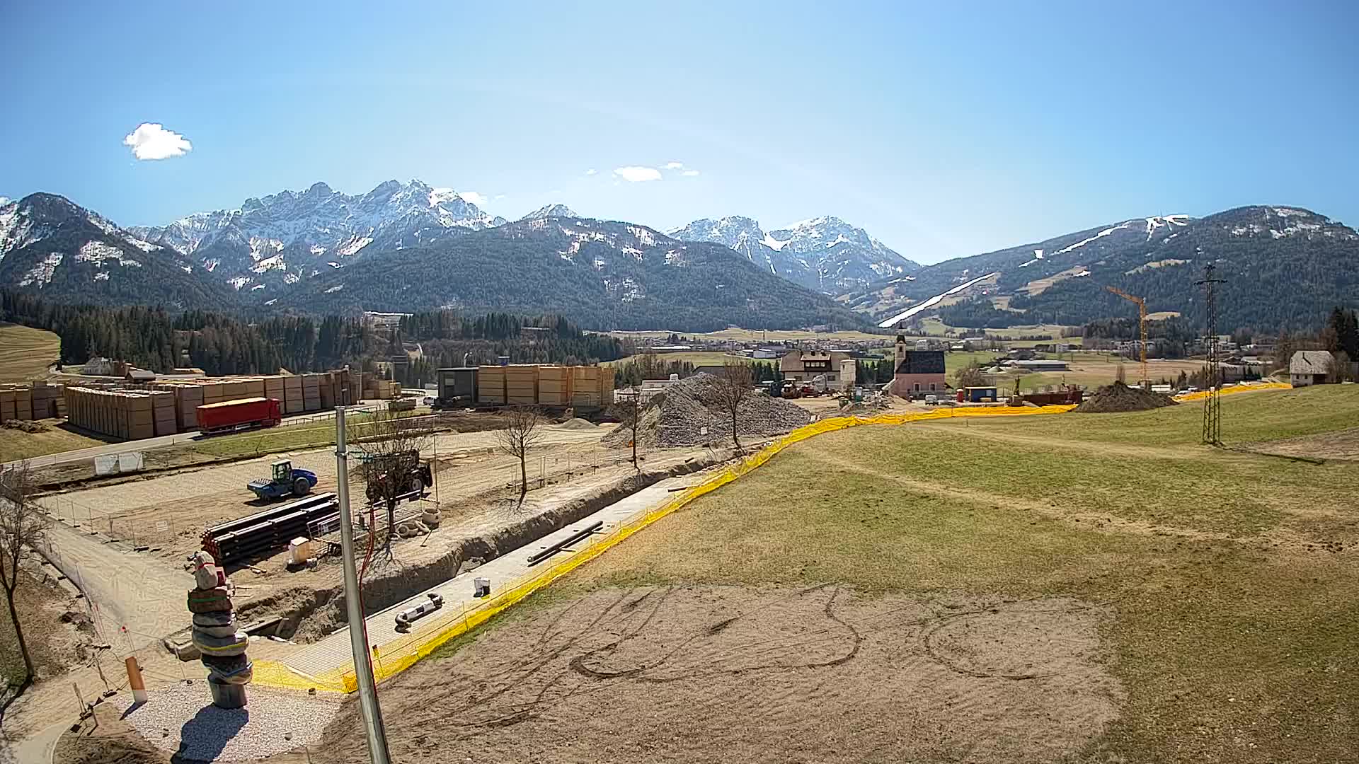 Webcam Rasun / Plan de Corones – Vista live dalla Valle di Anterselva