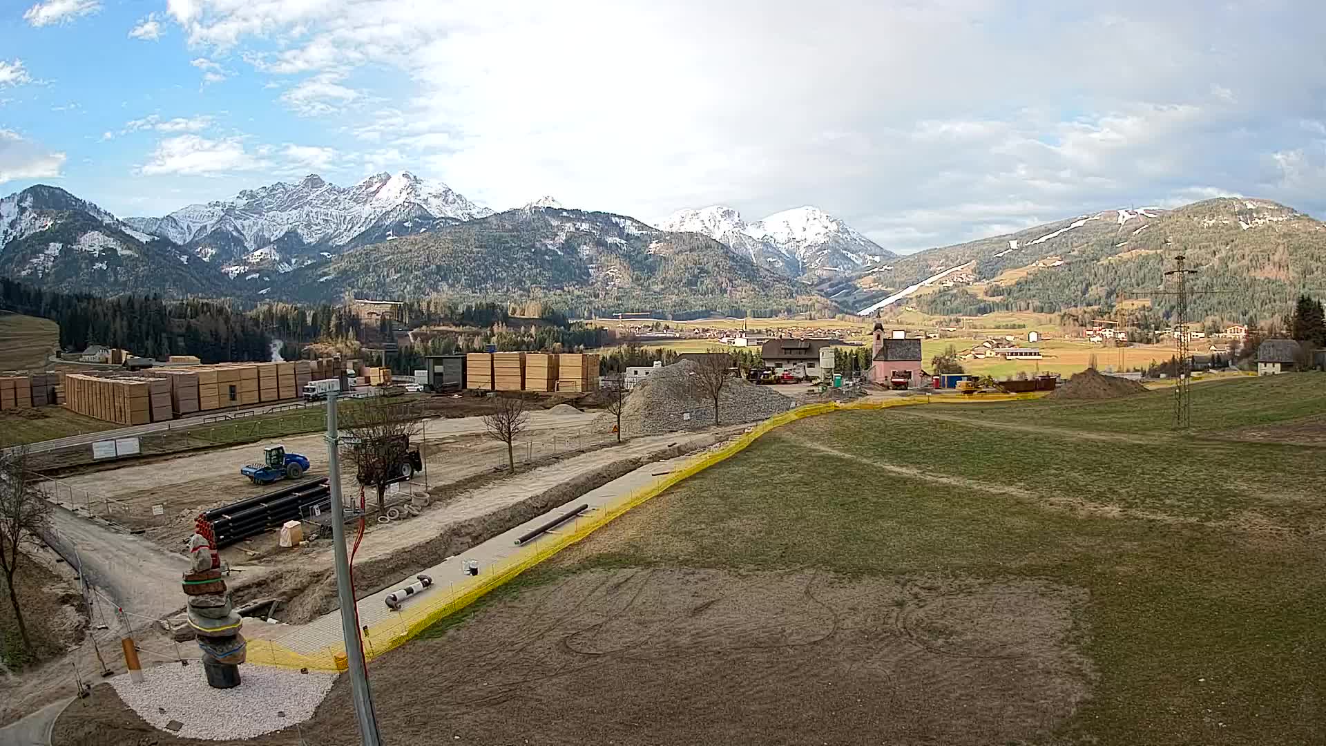 Webcam Rasun / Plan de Corones – Vista live dalla Valle di Anterselva