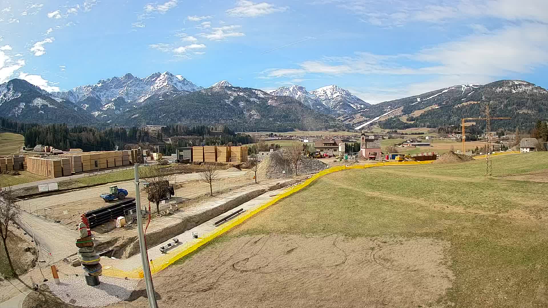 Webcam Rasun / Plan de Corones – Vista live dalla Valle di Anterselva