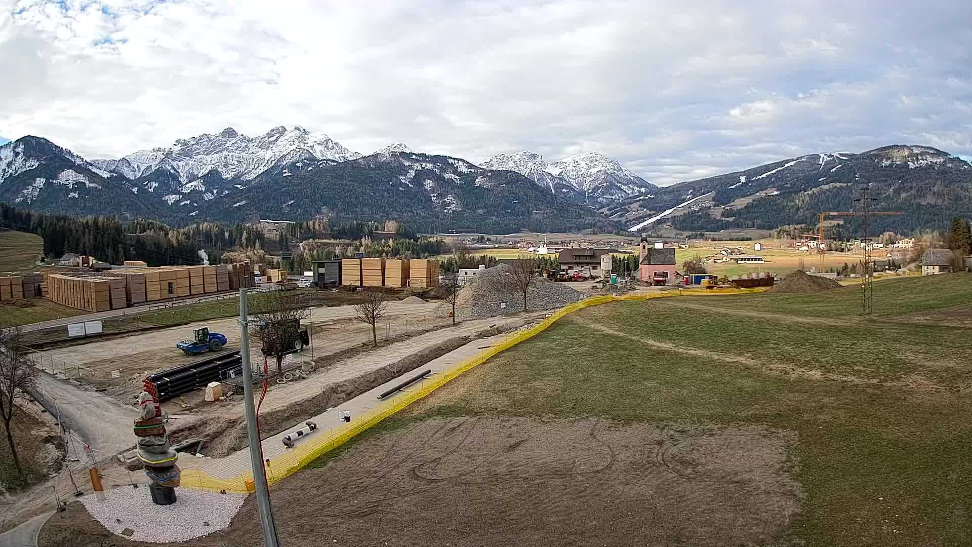 Webcam Rasun / Plan de Corones – Vista live dalla Valle di Anterselva