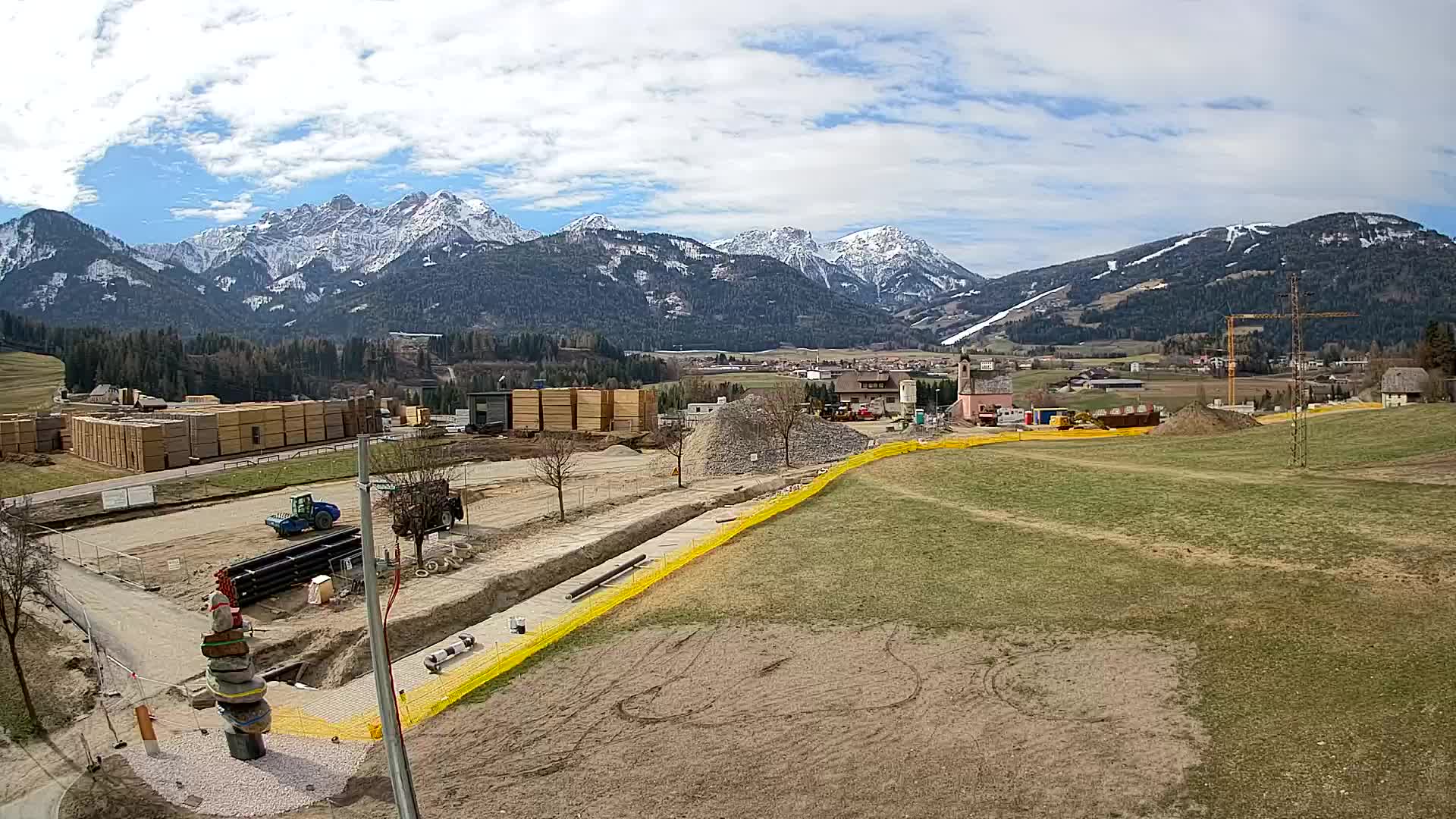 Webcam Rasun / Plan de Corones – Vista live dalla Valle di Anterselva