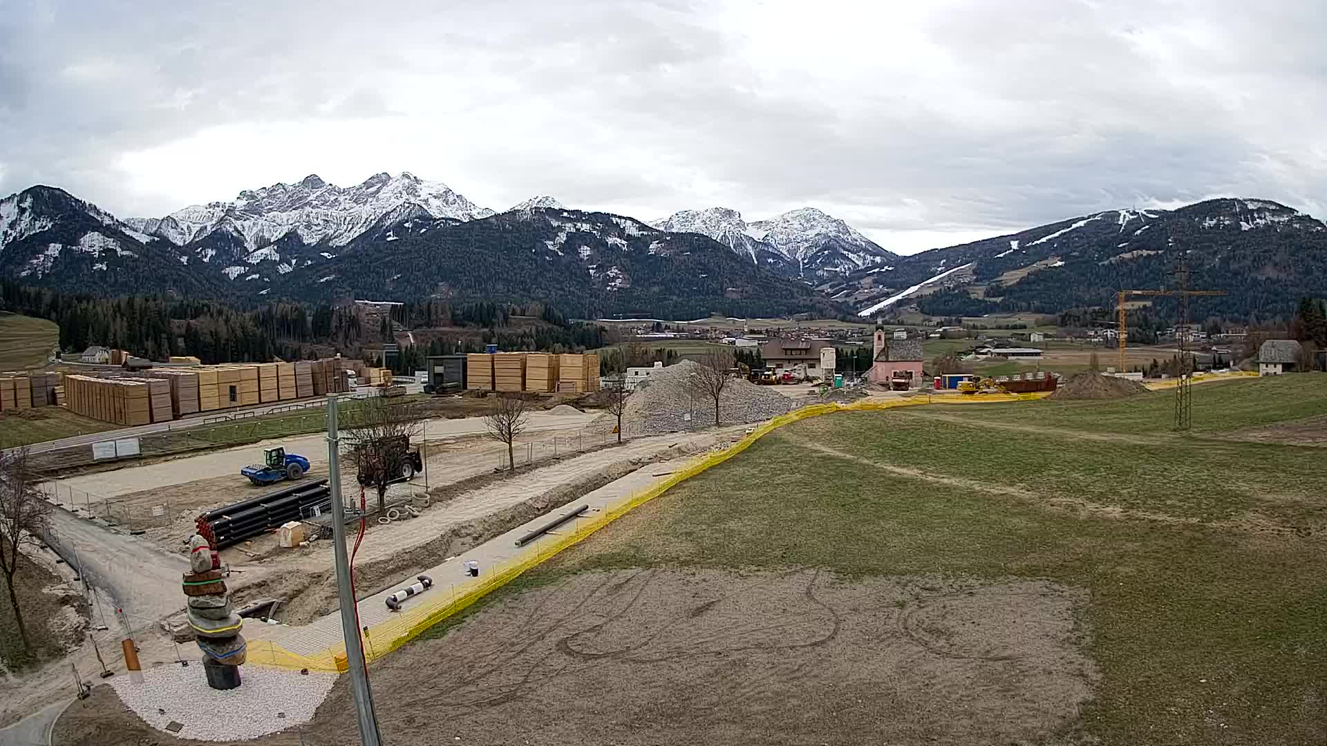 Webcam Rasun / Plan de Corones – Vista live dalla Valle di Anterselva